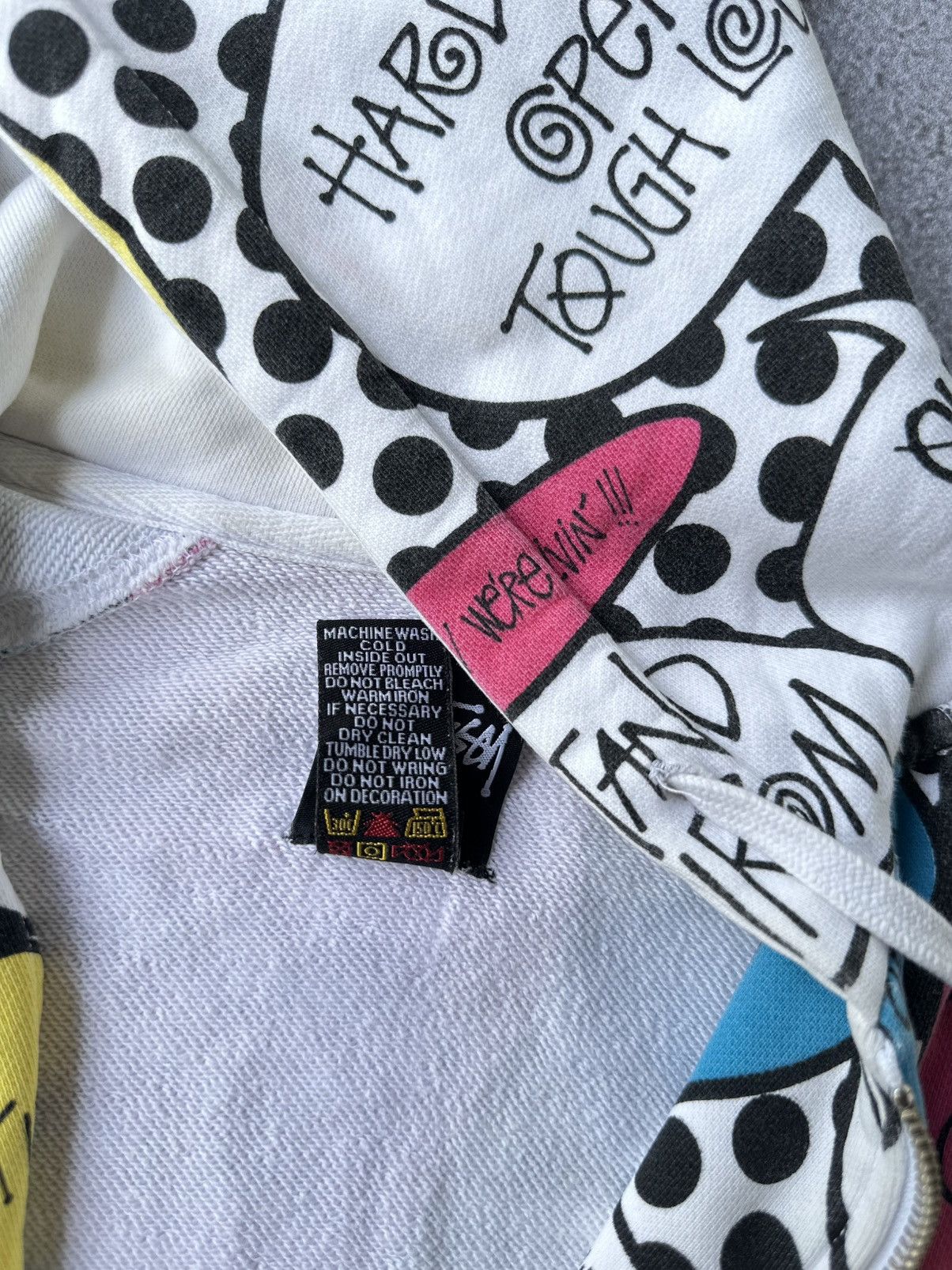 Stussy vintage stussy speech bubble comic Size US L / EU 52-54 / 3 - 5 Thumbnail