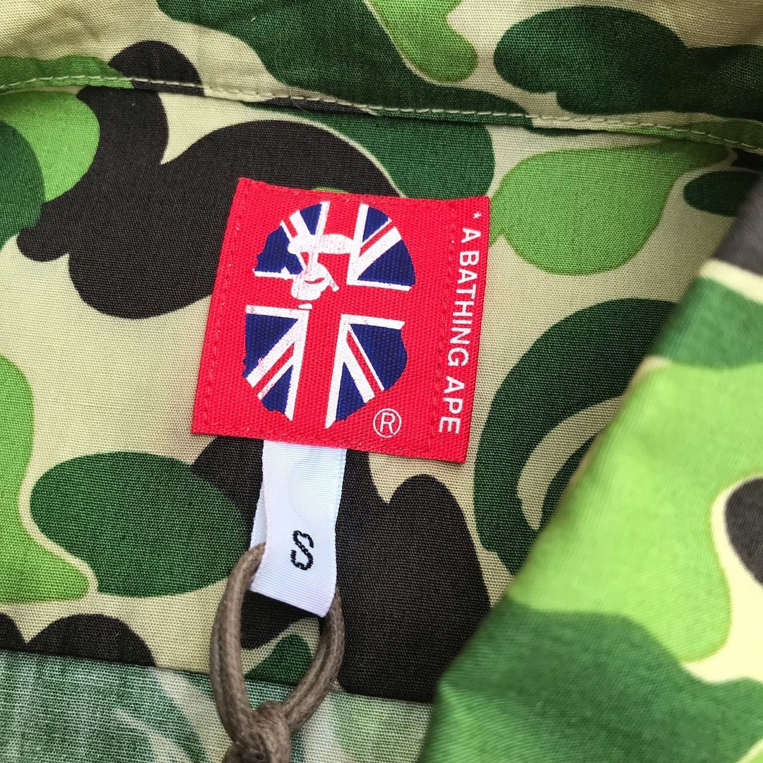 Bape Vintage Bape 1st Camo Button Up S/S Shirt Size US S / EU 44-46 / 1 - 3 Thumbnail