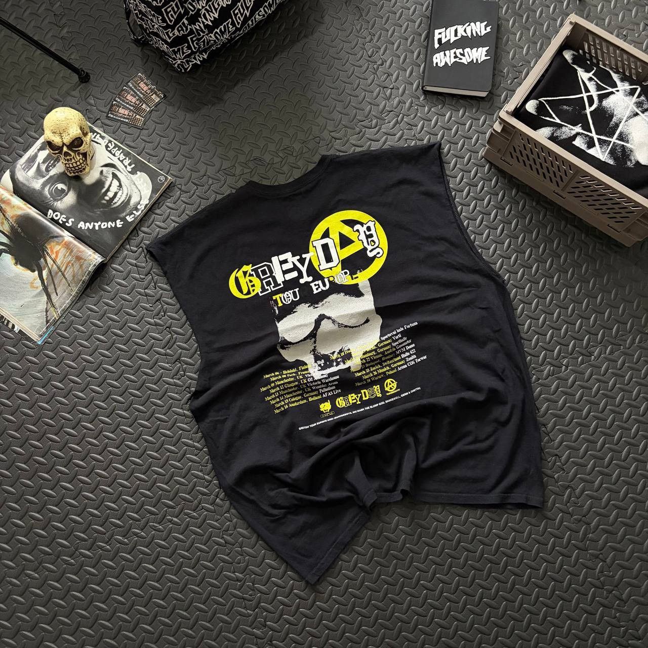 Fuck The Population × G59 Records Suicideboys Grey Day Tour Europe 2023 12 Tee T-shirt FTP Size US XXL / EU 58 / 5 - 3 Thumbnail