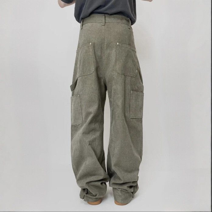 Vintage EGNARTS khaki adjustable pants Size US 32 / EU 48 - 4 Thumbnail