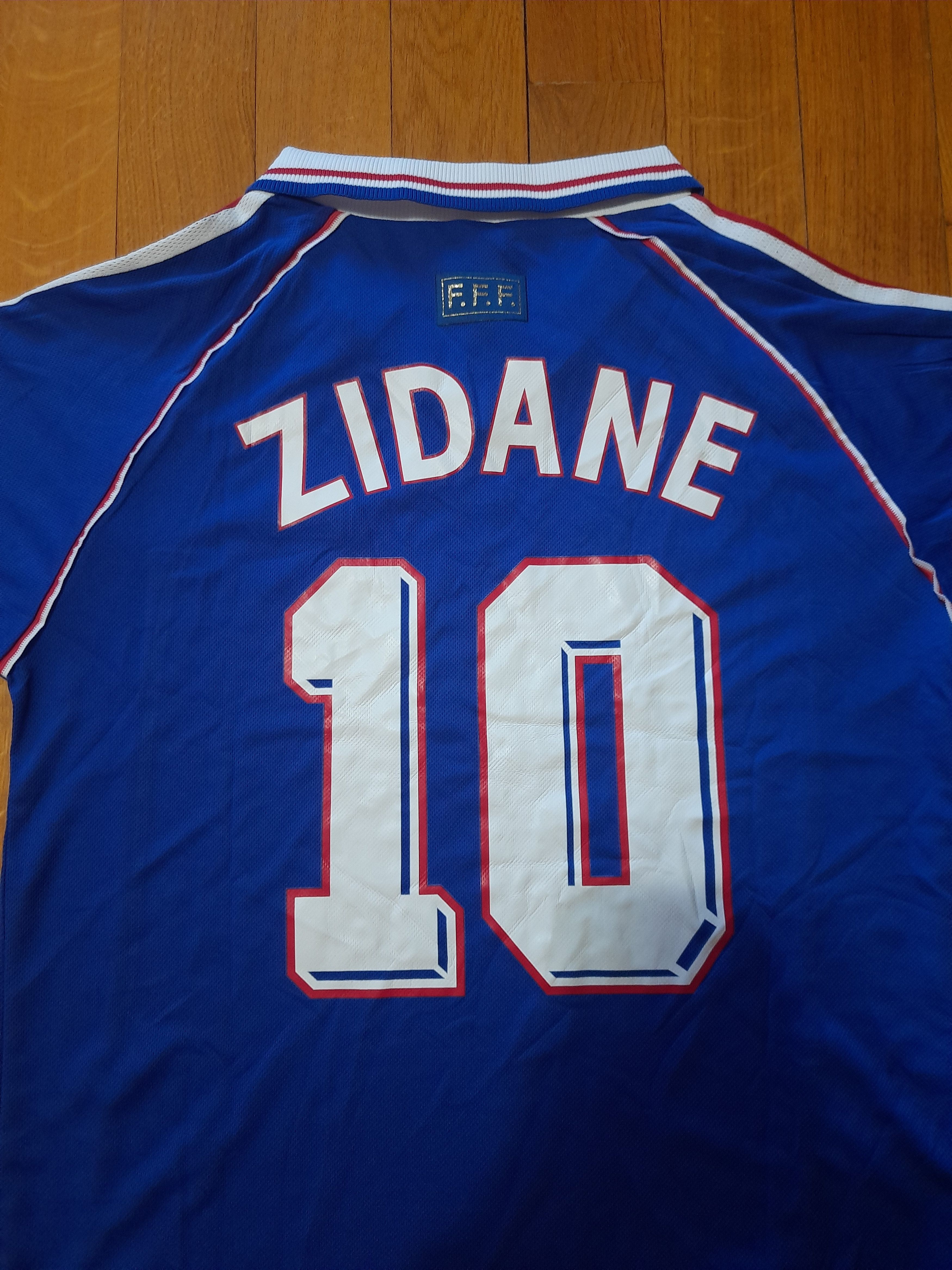 Other France National Team 98 Zidane Soccer Football Size US L / EU 52-54 / 3 - 2 Thumbnail