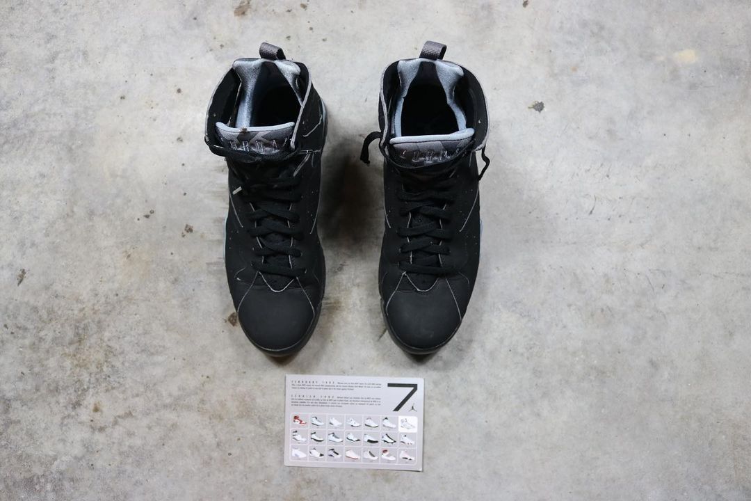 Jordan Brand × Nike × Vintage Air Jordan 7 Retro 'Chambray' 2006 Size US 11 / EU 44 - 4 Thumbnail