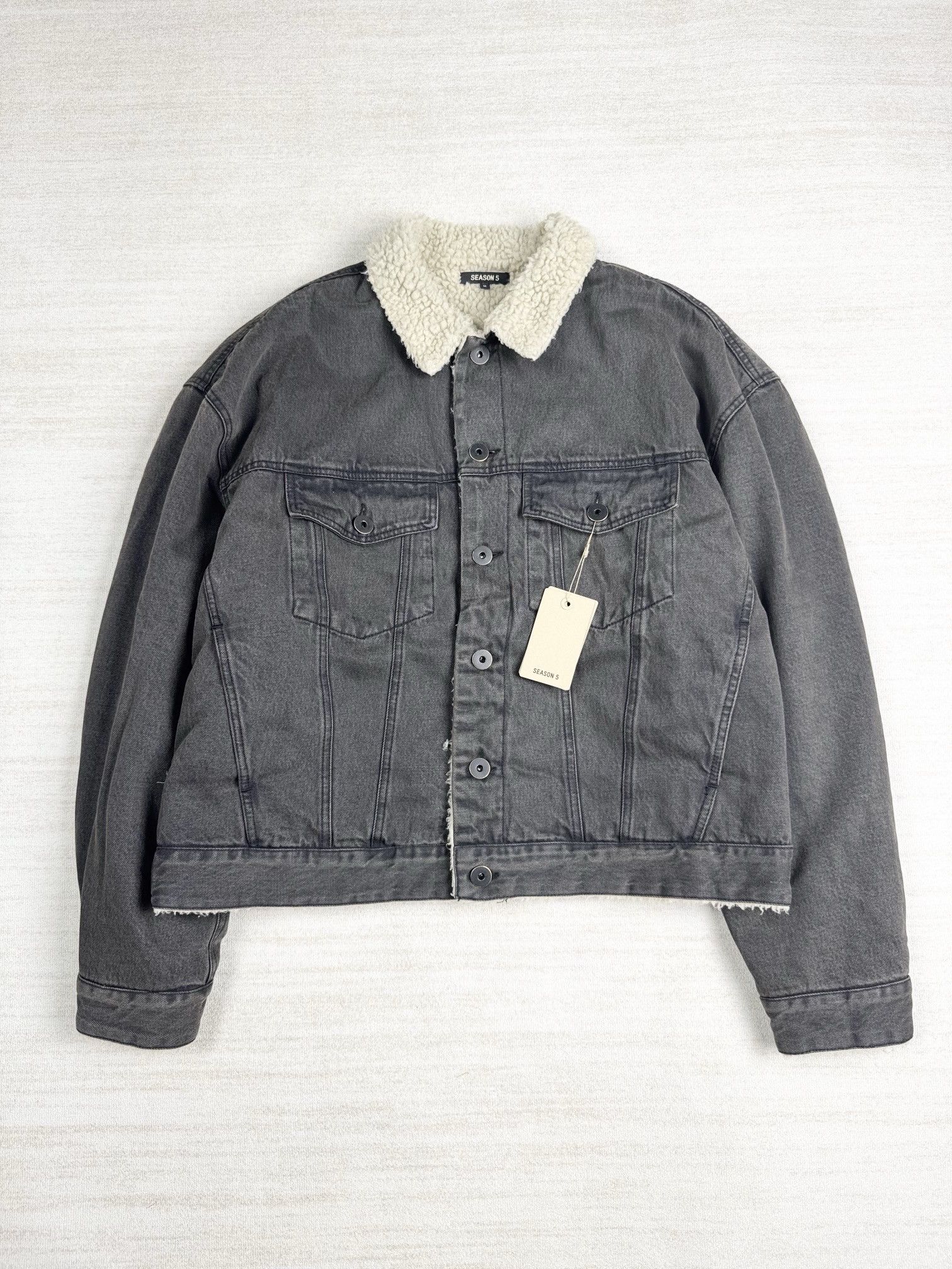 Yeezy Season 5 Denim Jacket | Grailed