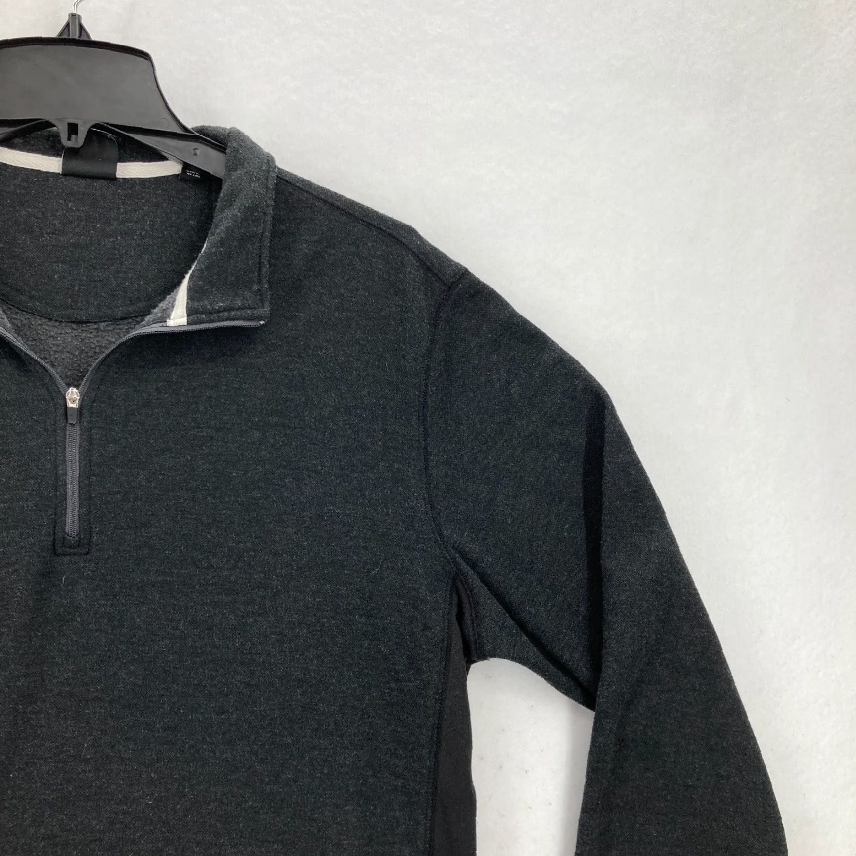 Vintage Dunning Golf Wool Blend Quarter Zip Sweater Sweatshirt Mens L Mock Neck Travel Size US L / EU 52-54 / 3 - 3 Thumbnail