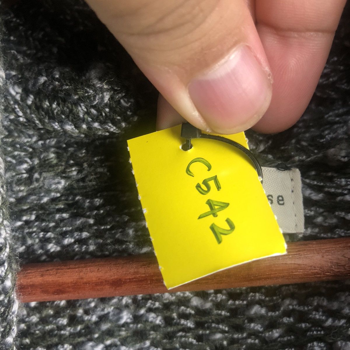 Homespun Knitwear × NANO universe DL Nano Universe Gray Cardigan Knitwer #C542 Size S / US 4 / IT 40 - 10 Thumbnail