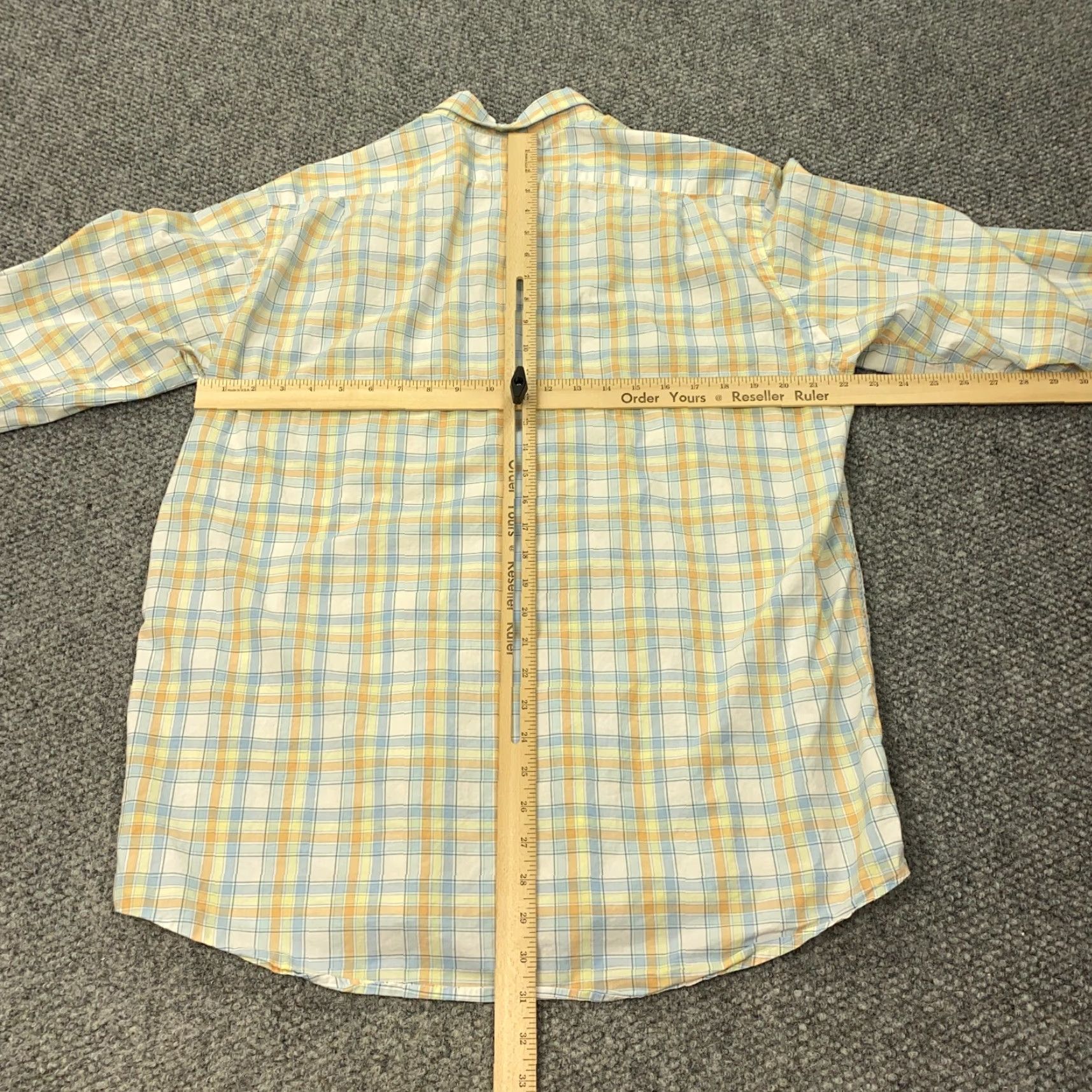 Lacoste VINTAGE Lacoste Mens Shirt Size 44 Long Sleeve Button-Down Collared Plaid Cotton Casual Size US XXL / EU 58 / 5 - 6 Thumbnail