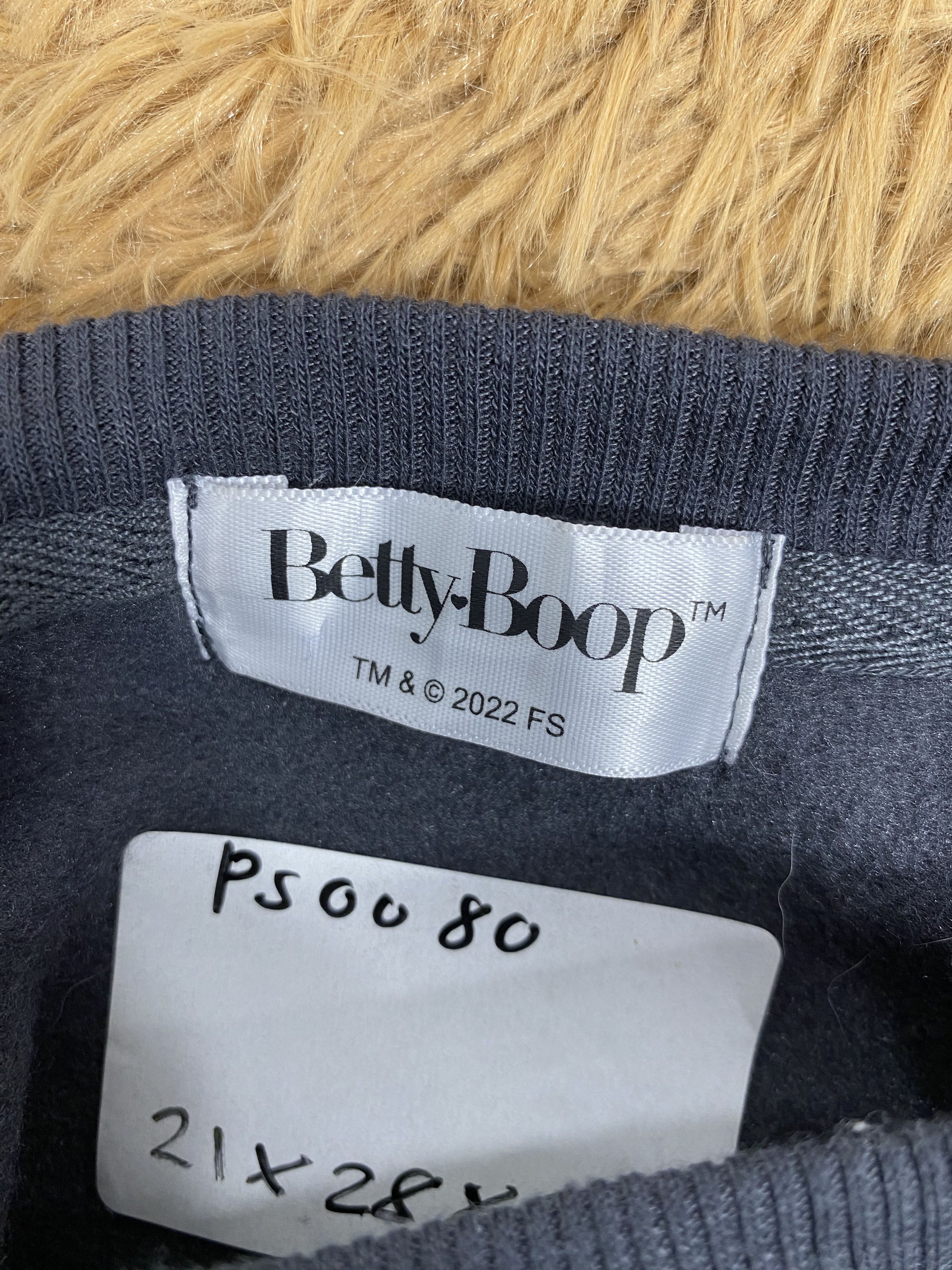 Cartoon Network Vintage Betty Boop Sweatshirts PS0080 Size US M / EU 48-50 / 2 - 7 Thumbnail