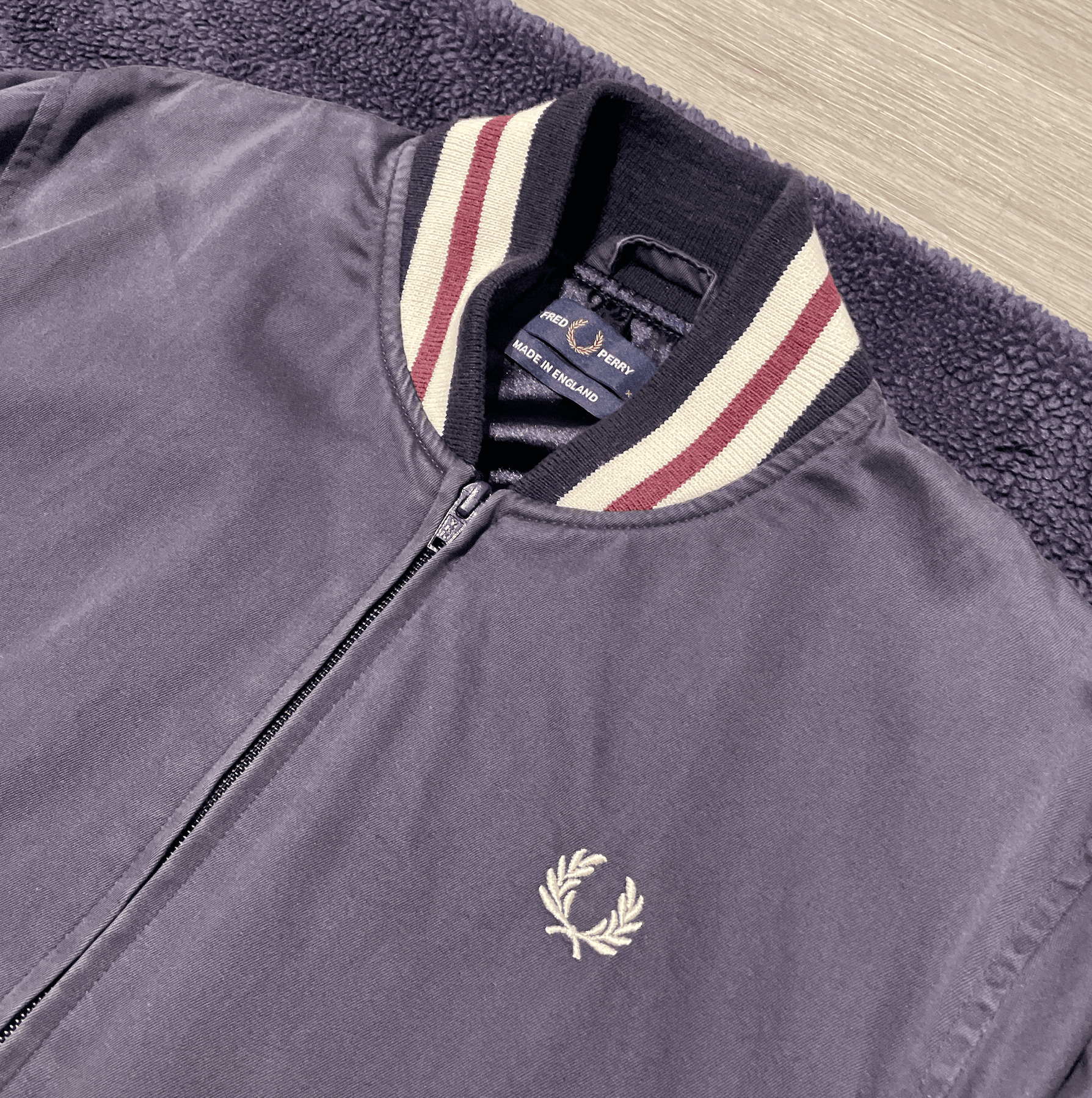 Fred Perry Fred Perry Made In England Twill Tennis Bomber Jacket MensXS Size US XS / EU 42 / 0 - 4 Thumbnail