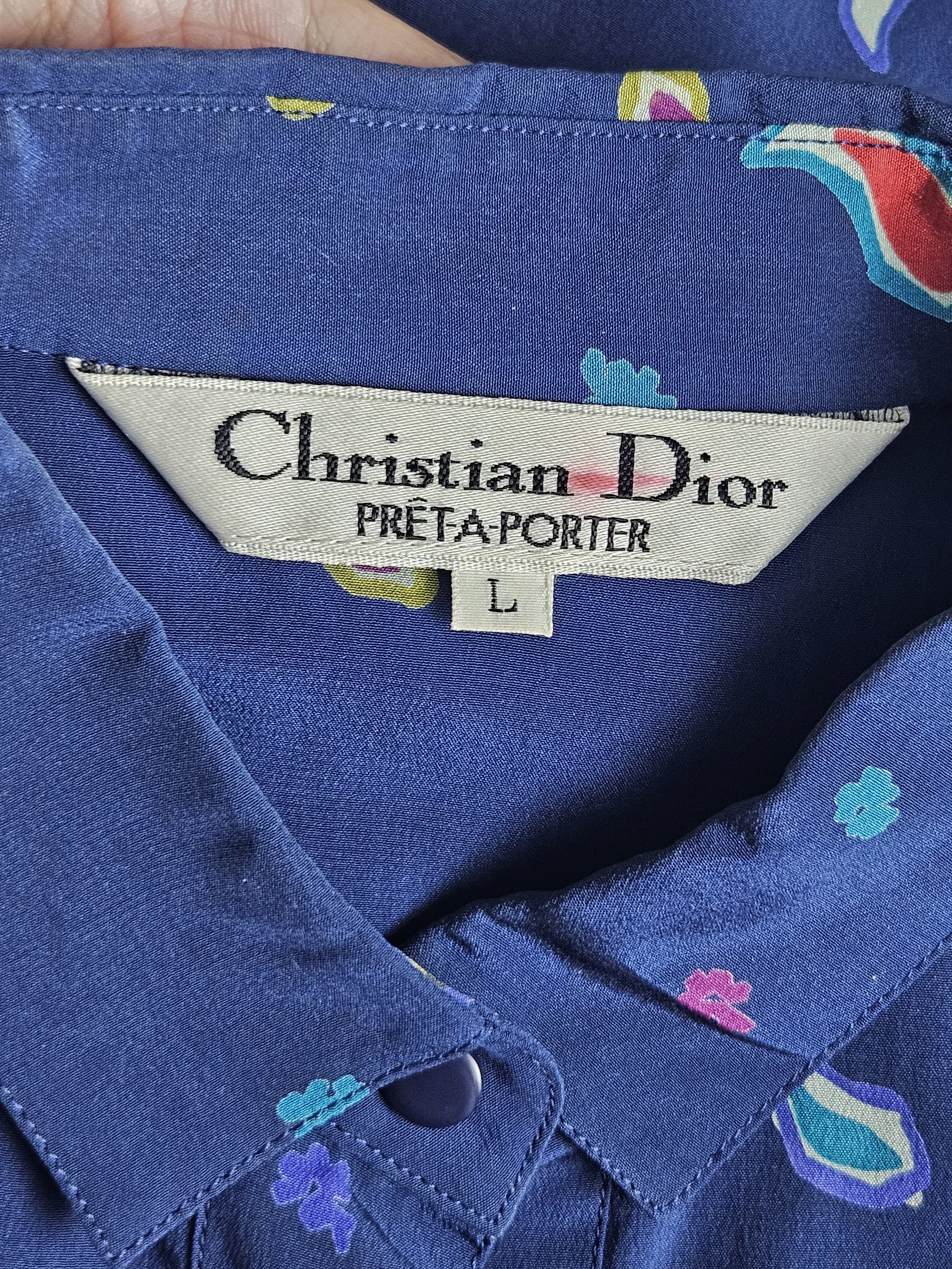 Christian Dior Monsieur × Vintage Christian Dior Pret-A-Porter Vintage shirt Size L / US 10 / IT 46 - 4 Thumbnail
