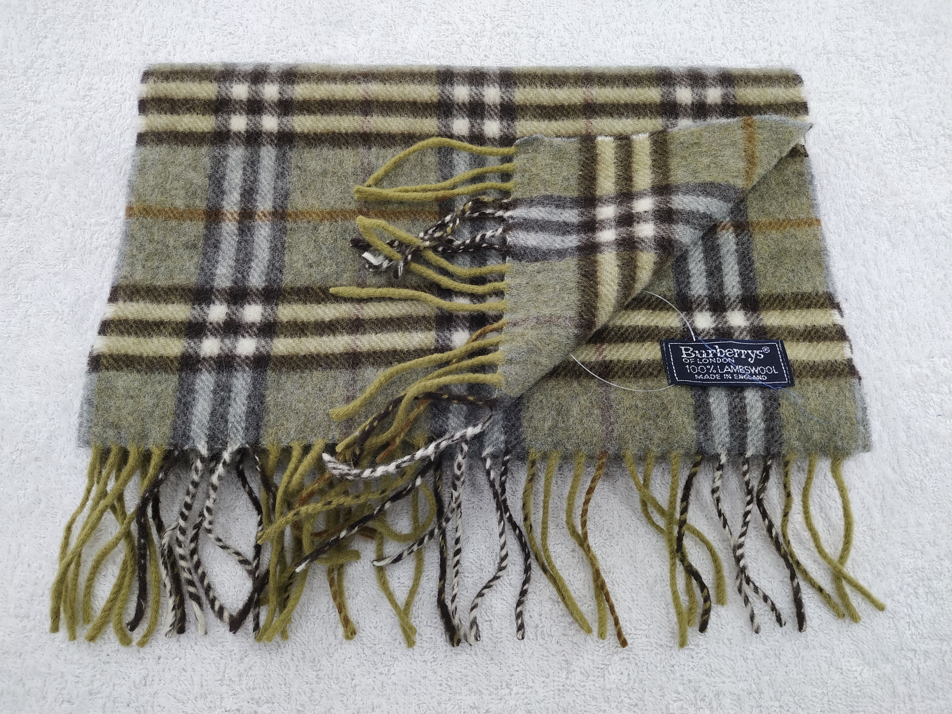 Burberry Vintage Burberry Scarf/Muffler/Neckwear MF481 Size ONE SIZE - 4 Thumbnail