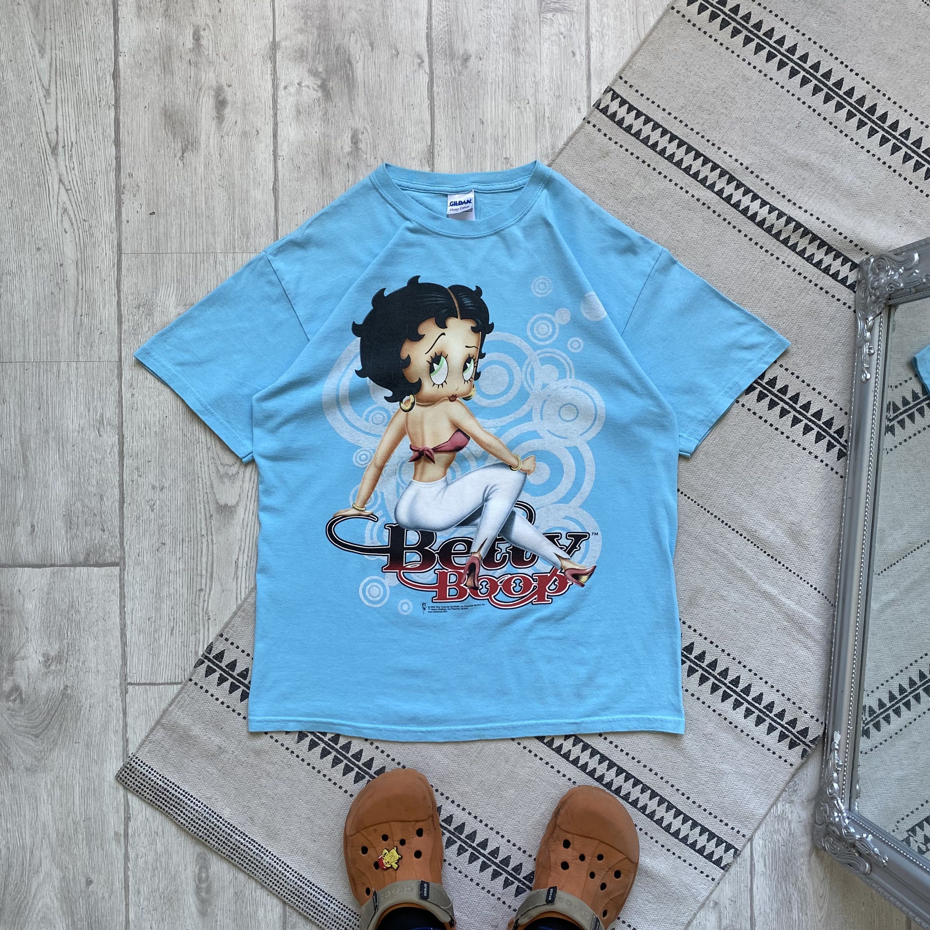 Vintage Betty Boop tee Y2K Big logo