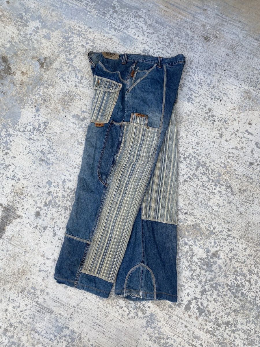 Enyce ENYCE patchwork carpenter baggy jeans Size US 32 / EU 48 - 3 Thumbnail