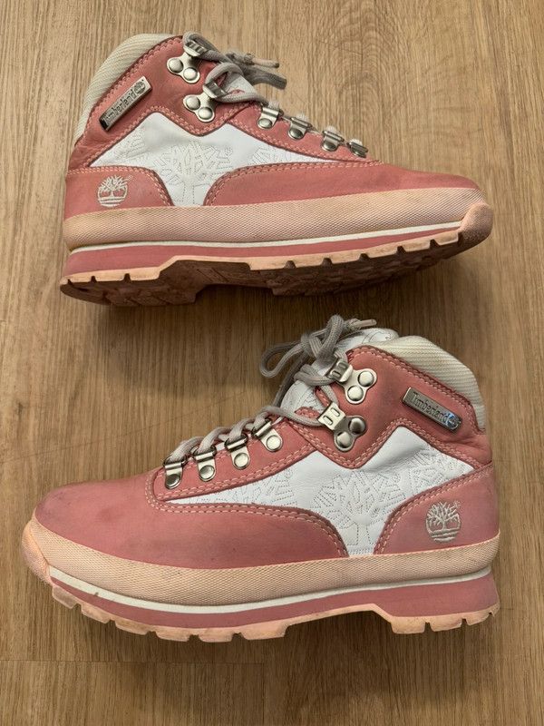 Timberland × Vintage Timberland boots ankle 38 trekking boots vintage old unique Size US 8 / IT 38 - 2 Thumbnail
