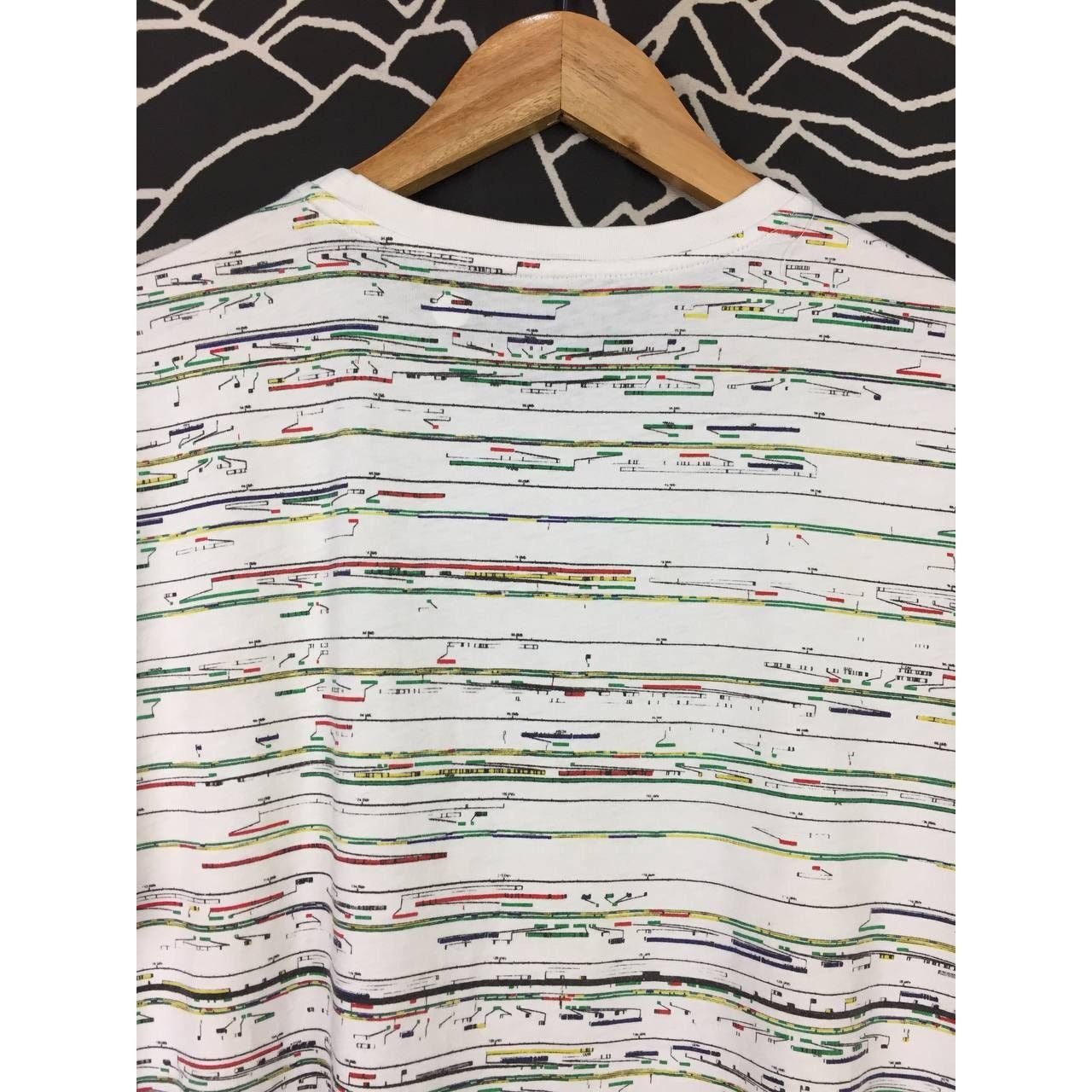 Arts & Science Science Abstract Data Chart Pattern All Over Print Tee Size US L / EU 52-54 / 3 - 9 Thumbnail