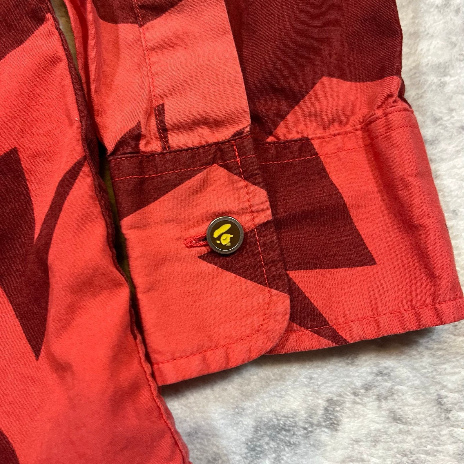 Bape × Nigo Authentic Bape 2000's All Over Sta Print Button Up Shirt M Size US M / EU 48-50 / 2 - 5 Thumbnail