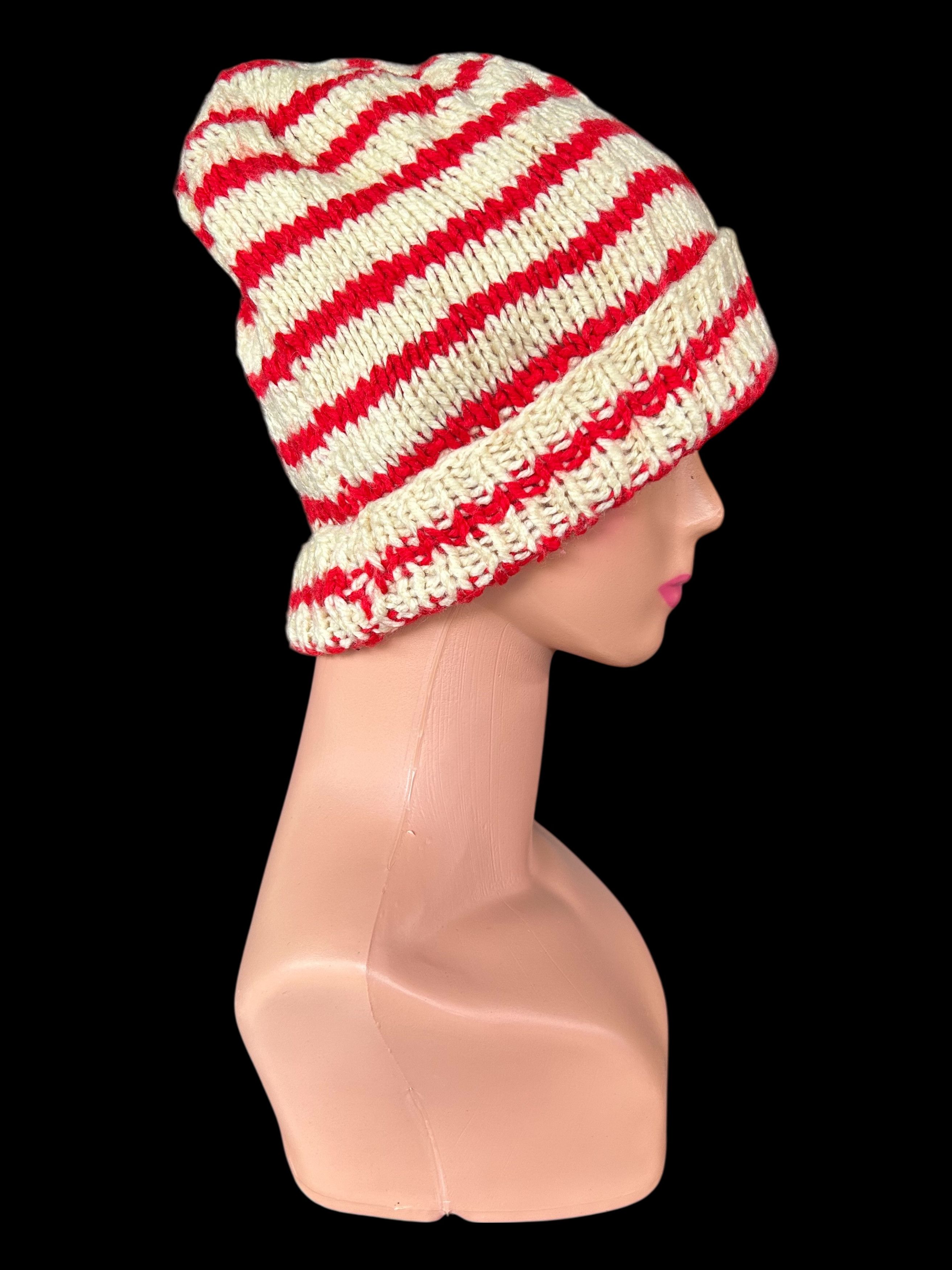 Japanese Brand × Kapital Stripe Vintage Japanese style Crochet Knitted Size ONE SIZE - 3 Thumbnail