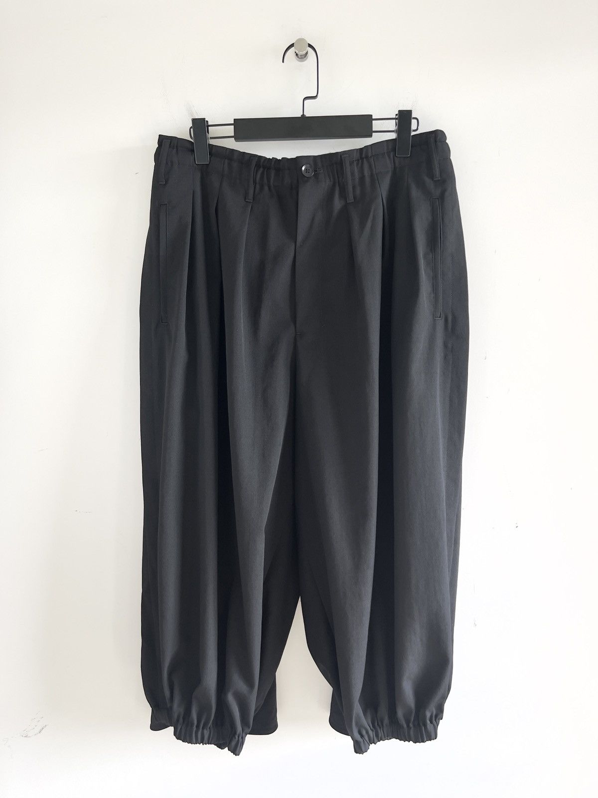 Ground Y Ground Y Yohji Yamamoto - W/GABARDINE KARASU Crow Pants Size US 30 / EU 46 - 1 Thumbnail