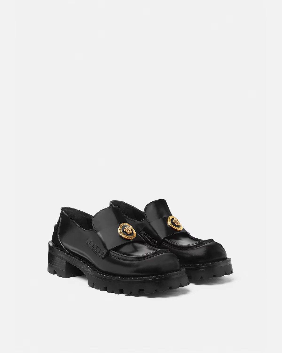 Versace VERSACE ALIA PLATFORM LOAFERS 35 MM Size US 9 / IT 39 - 5 Thumbnail