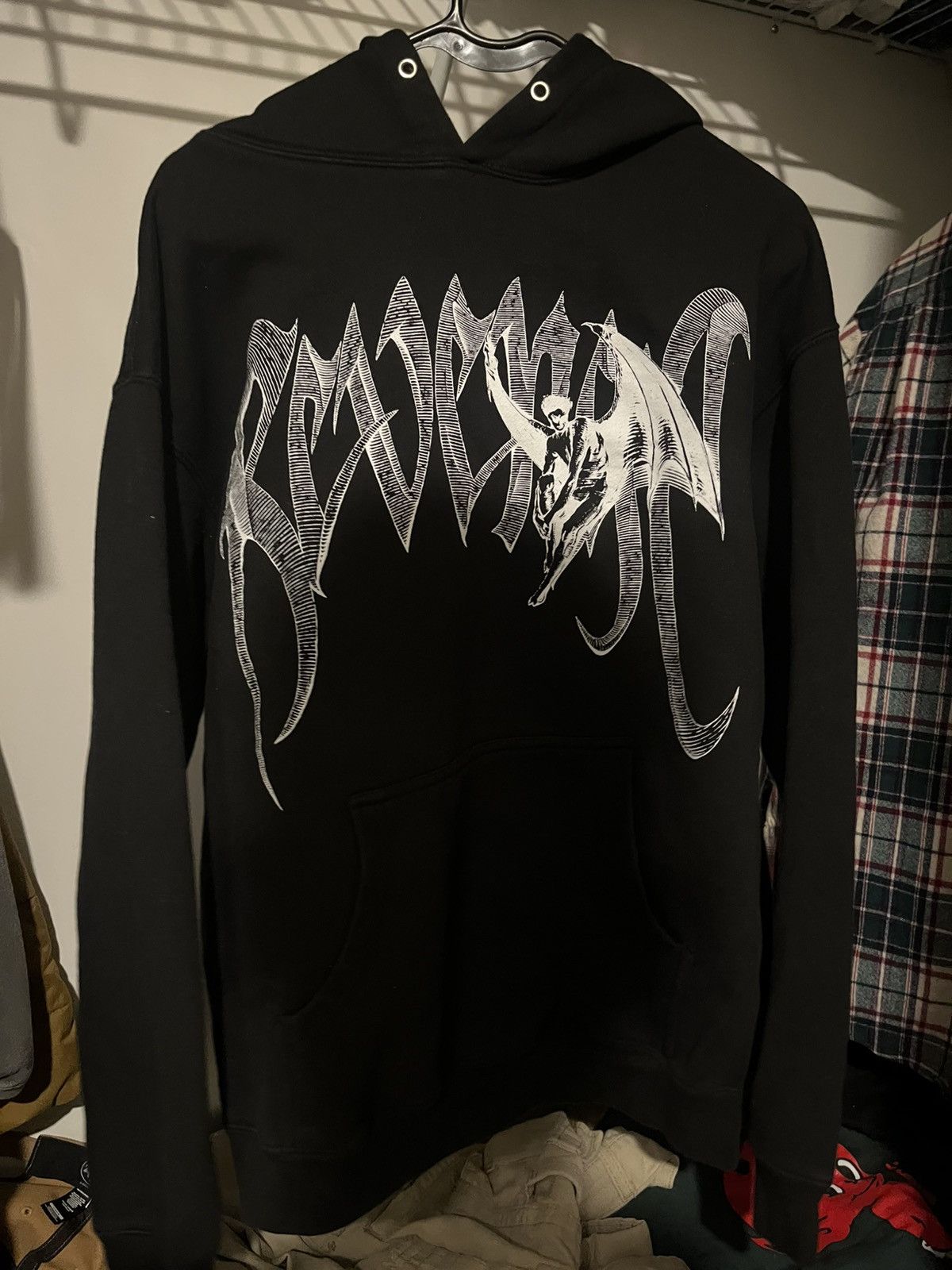 Revenge REVENGE OFFICIAL MORNING STAR HOODIE BLACK Size US M / EU 48-50 / 2 - 2 Thumbnail