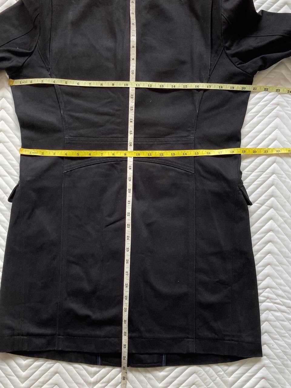 Japanese Brand Pique Denim Black Jacket By AcidHead Size US S / EU 44-46 / 1 - 9 Thumbnail