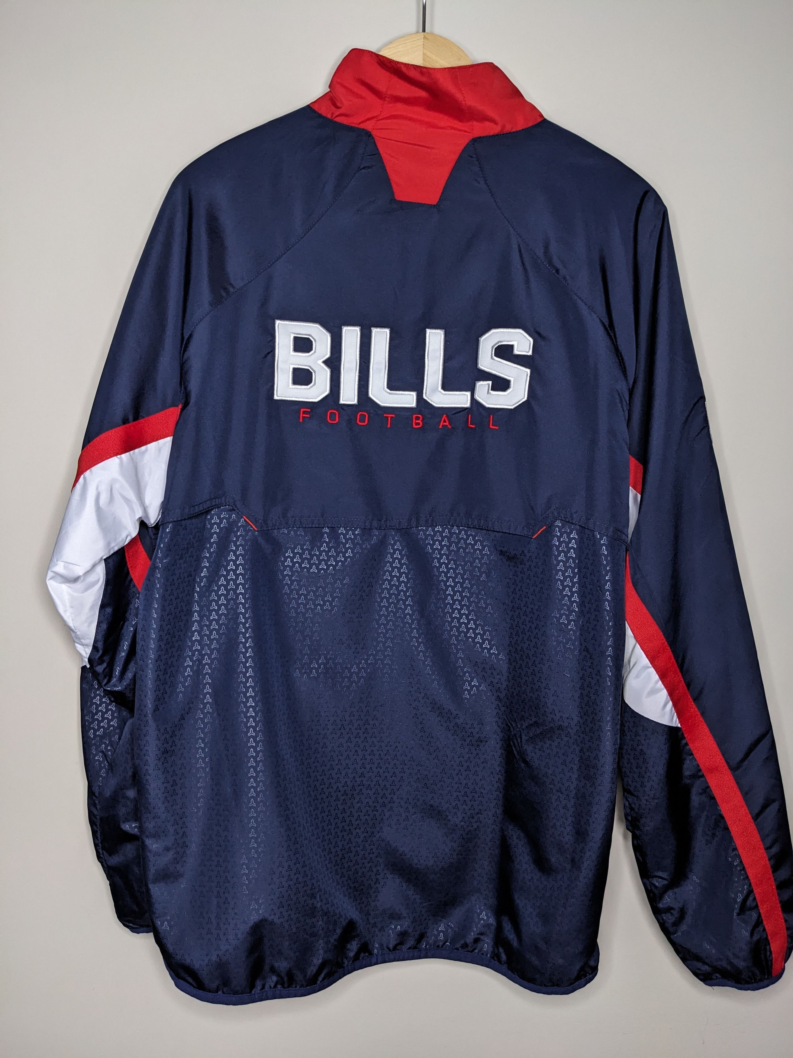 Reebok Buffalo Bills Reebok Sideline Quarter Zip Windbreaker Small Size US S / EU 44-46 / 1 - 7 Thumbnail