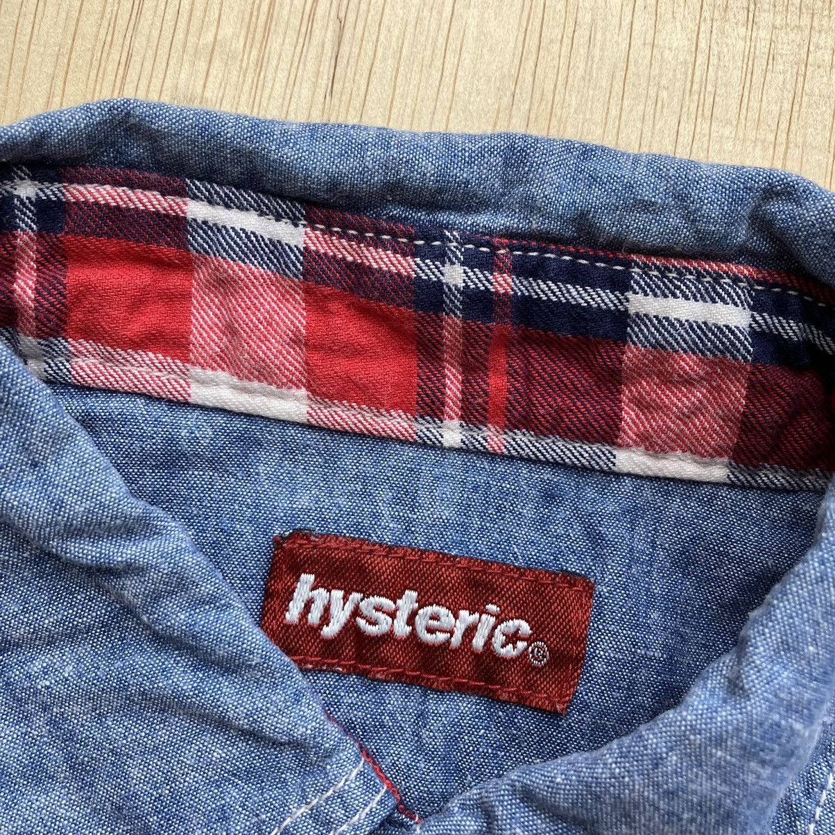 Hysteric Glamour × Japanese Brand HYSTERIC GLAMOUR DENIM SHIRT Size M / US 6-8 / IT 42-44 - 3 Thumbnail