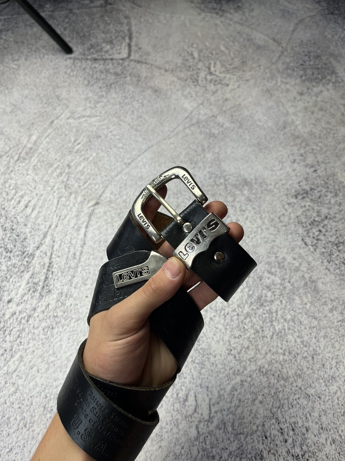Levi's Vintage Levi’s Belts Leather Japanese Brand Y2K streetwear Size ONE SIZE - 2 Thumbnail