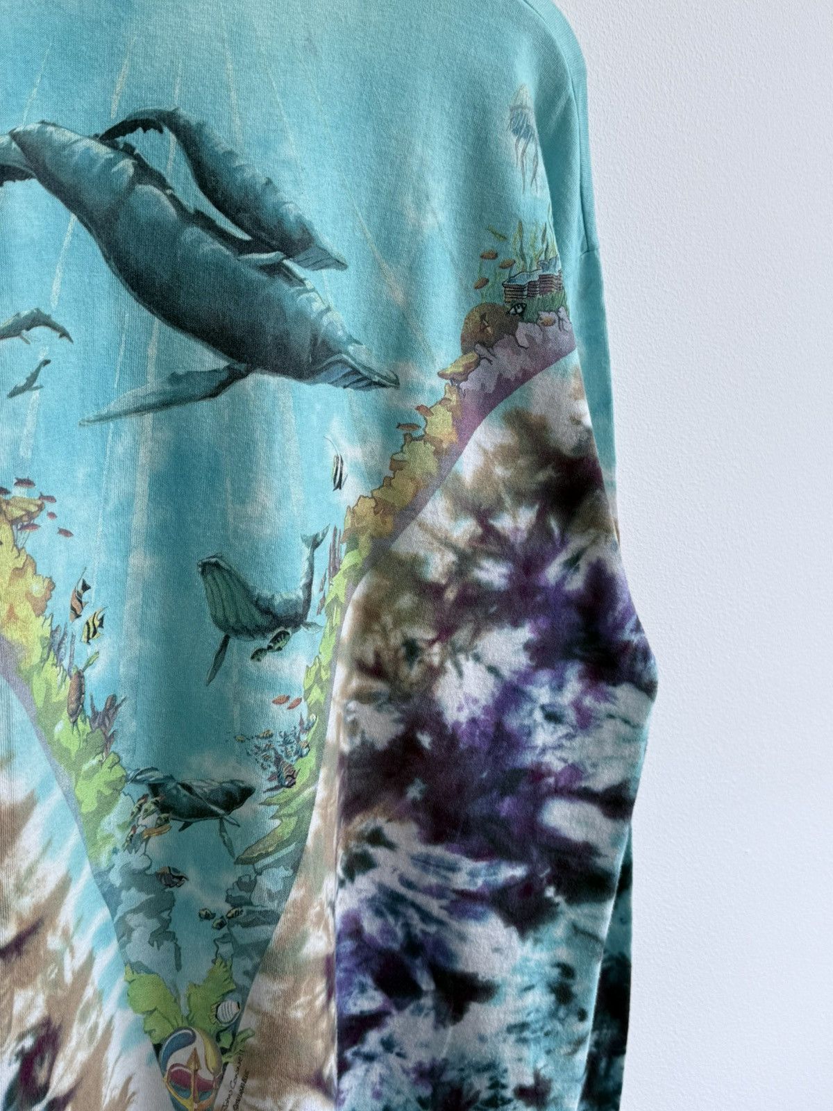 Liquid Blue Vintage 1990 Liquid Blue John Connell Ocean Long Sleeve Tee Size US XL / EU 56 / 4 - 8 Thumbnail