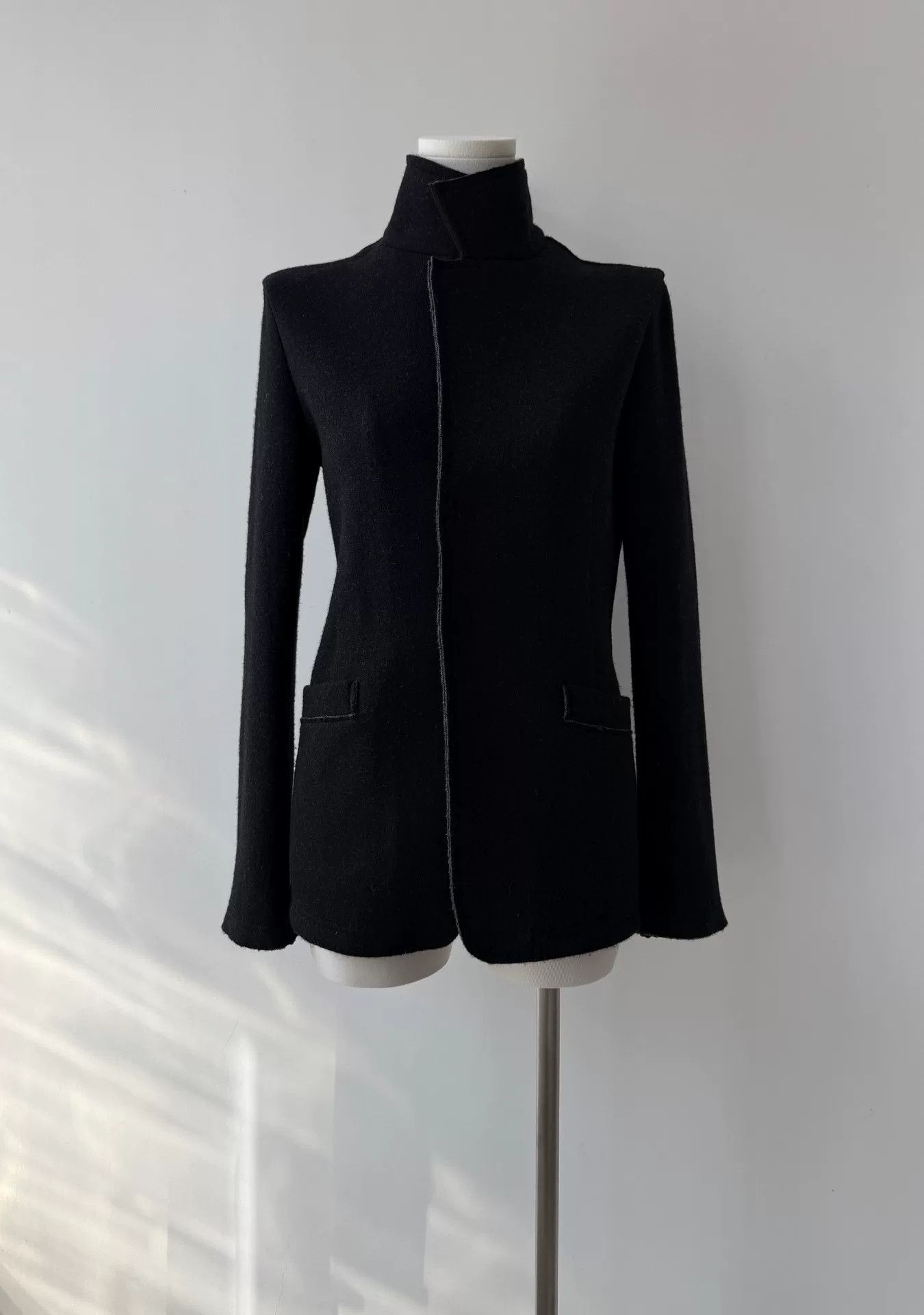 Y's yohji yamamoto y's minimalist wool blazer Size US M / EU 48-50 / 2 - 1 Thumbnail