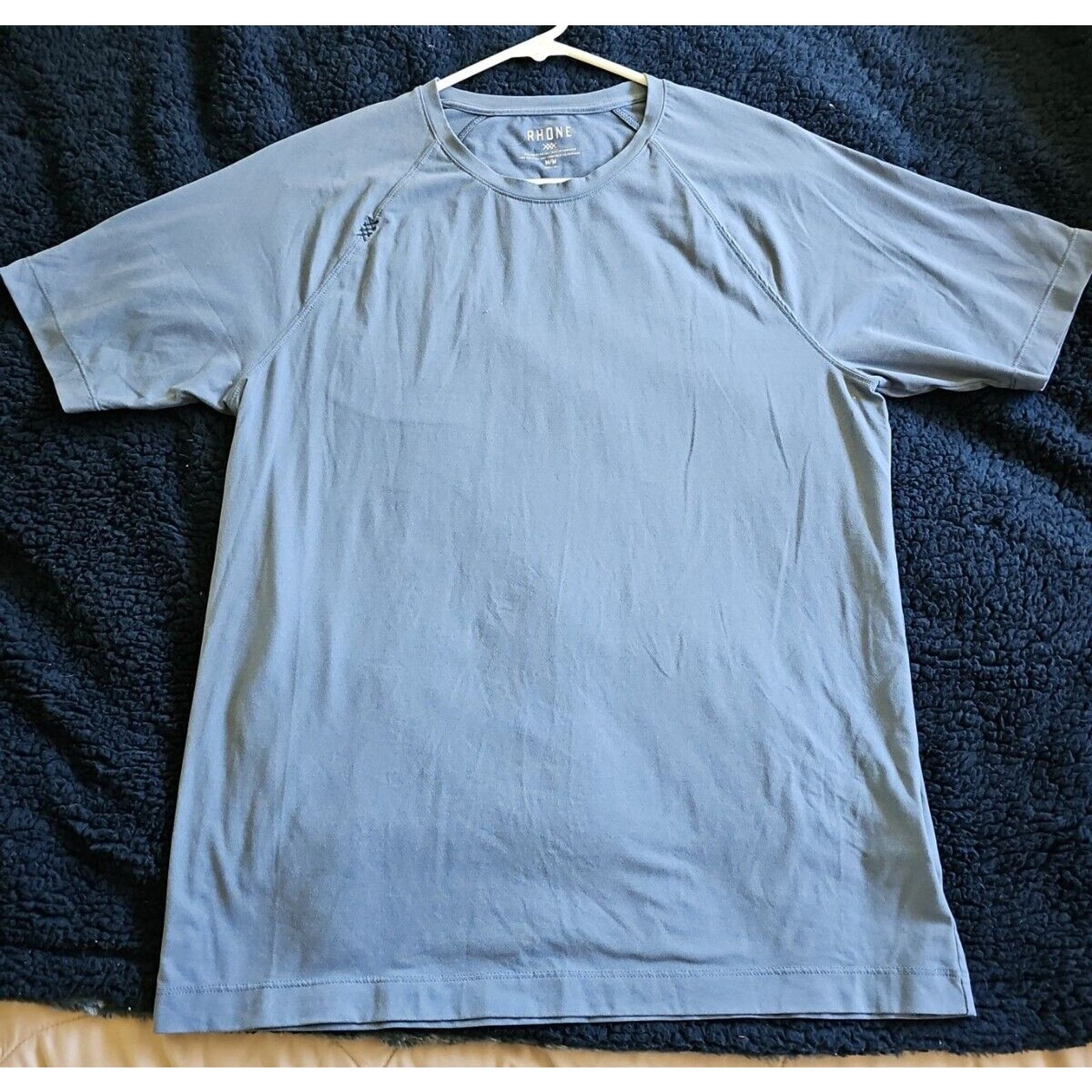 Rhone RHONE Performance Athletic T Shirt Size Medium Black S/S Size US M / EU 48-50 / 2 - 1 Thumbnail