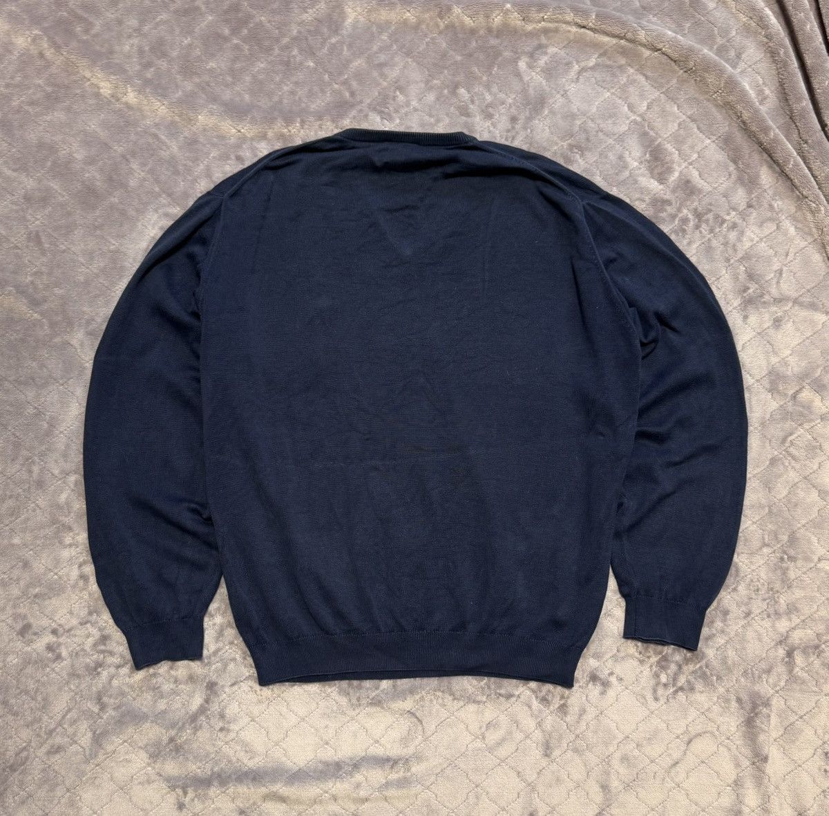 Lacoste × Vintage Vintage Lacoste Cardigan Wool Knitwear Sweater Size US L / EU 52-54 / 3 - 4 Thumbnail