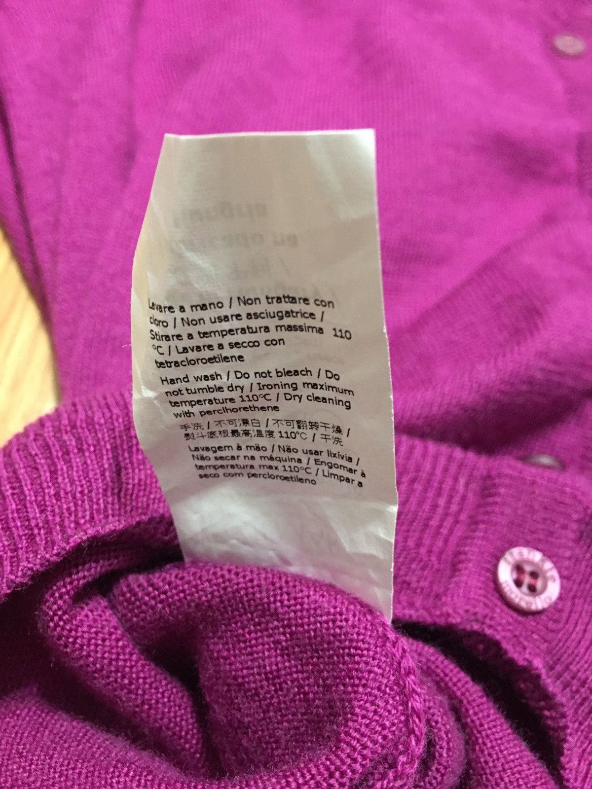 Frankie Morello Frankie Morello Milan Purple Wool Designer Sweater Size L Size L / US 10 / IT 46 - 12 Thumbnail