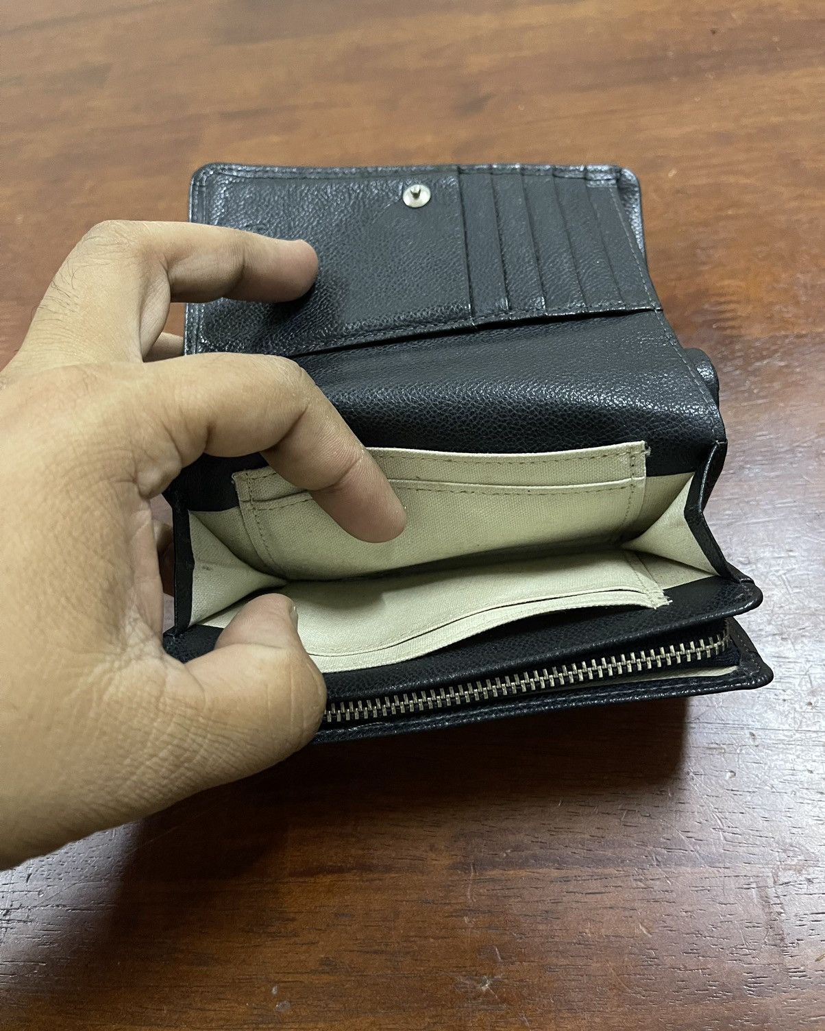 Genuine Leather × IDEA × Margaret Howell Margaret Howell x IDEA Leather Wallet Size ONE SIZE - 10 Thumbnail