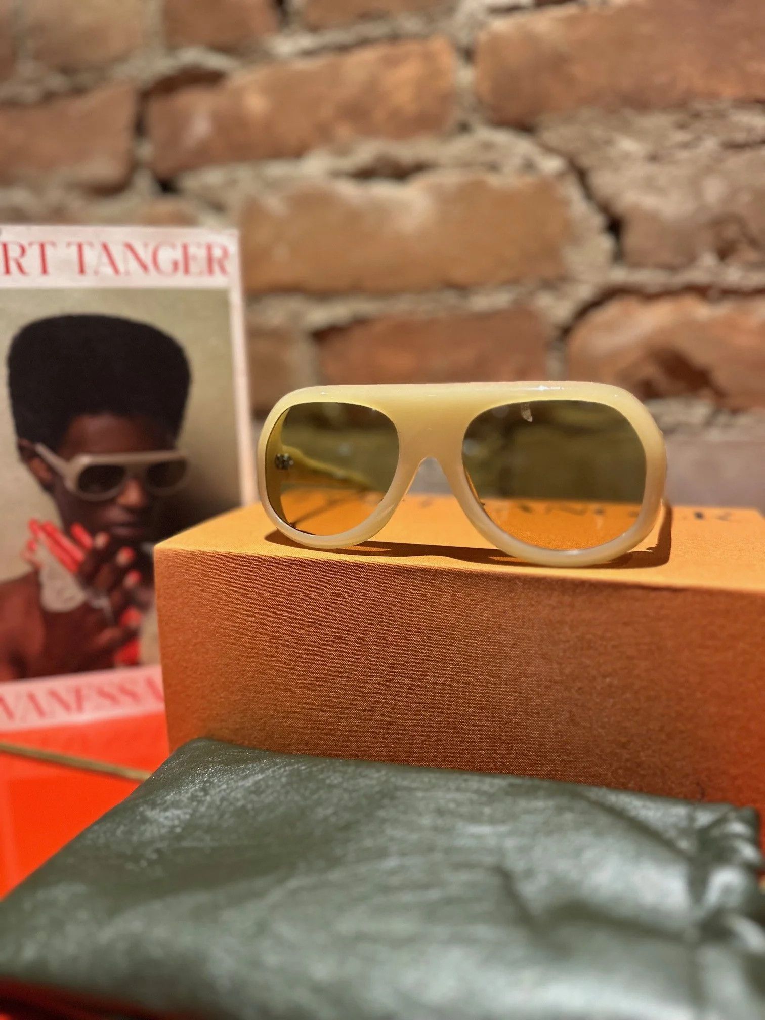 Port Tanger Port Tanger × Vanessa Reid KUKY Sunglasses — Kaolin frame Size ONE SIZE - 8 Thumbnail