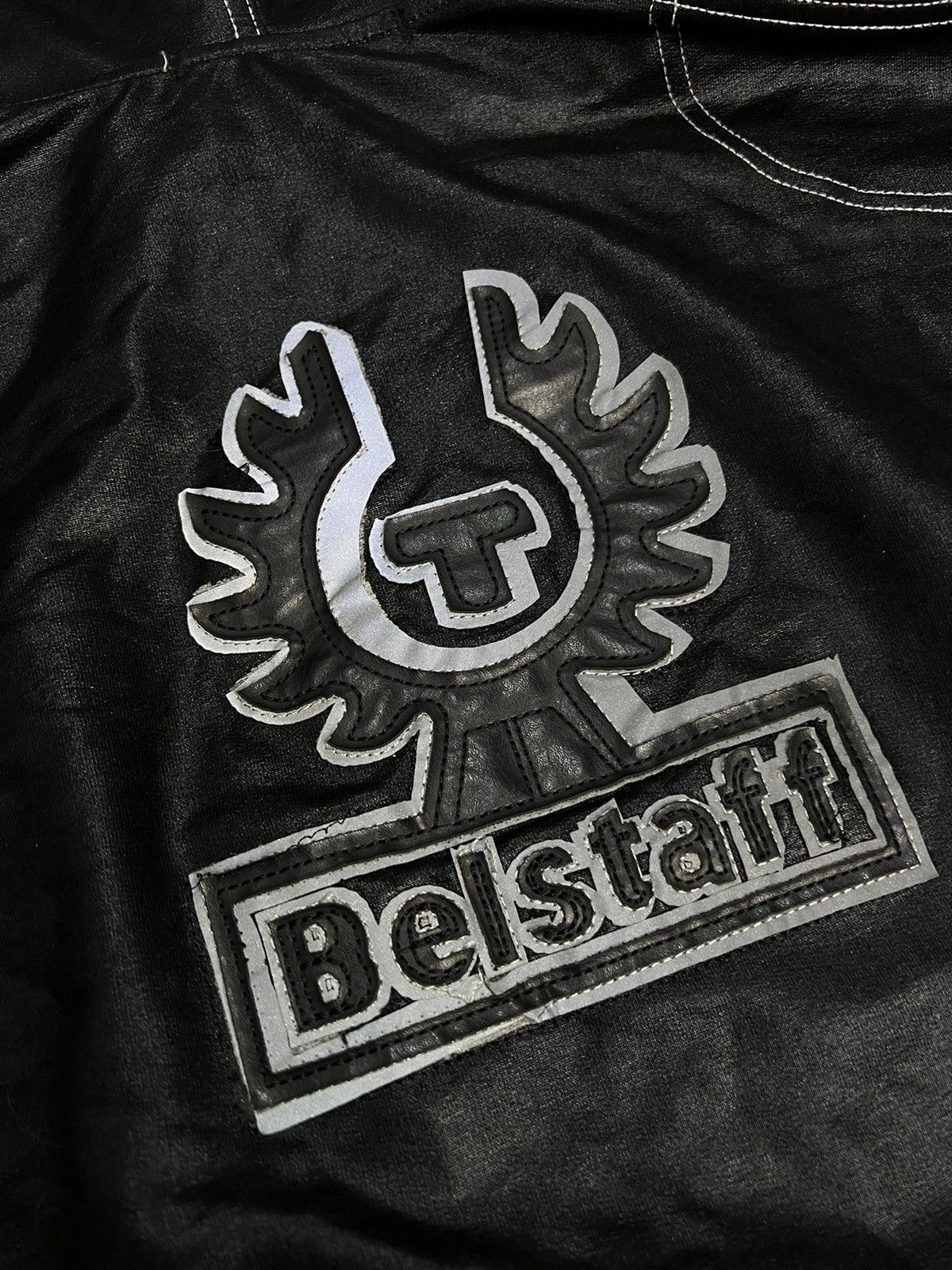Belstaff × Vintage Vintage Belstaff Full Zip Up Hoodie Size XL Size XL / US 12-14 / IT 48-50 - 7 Thumbnail