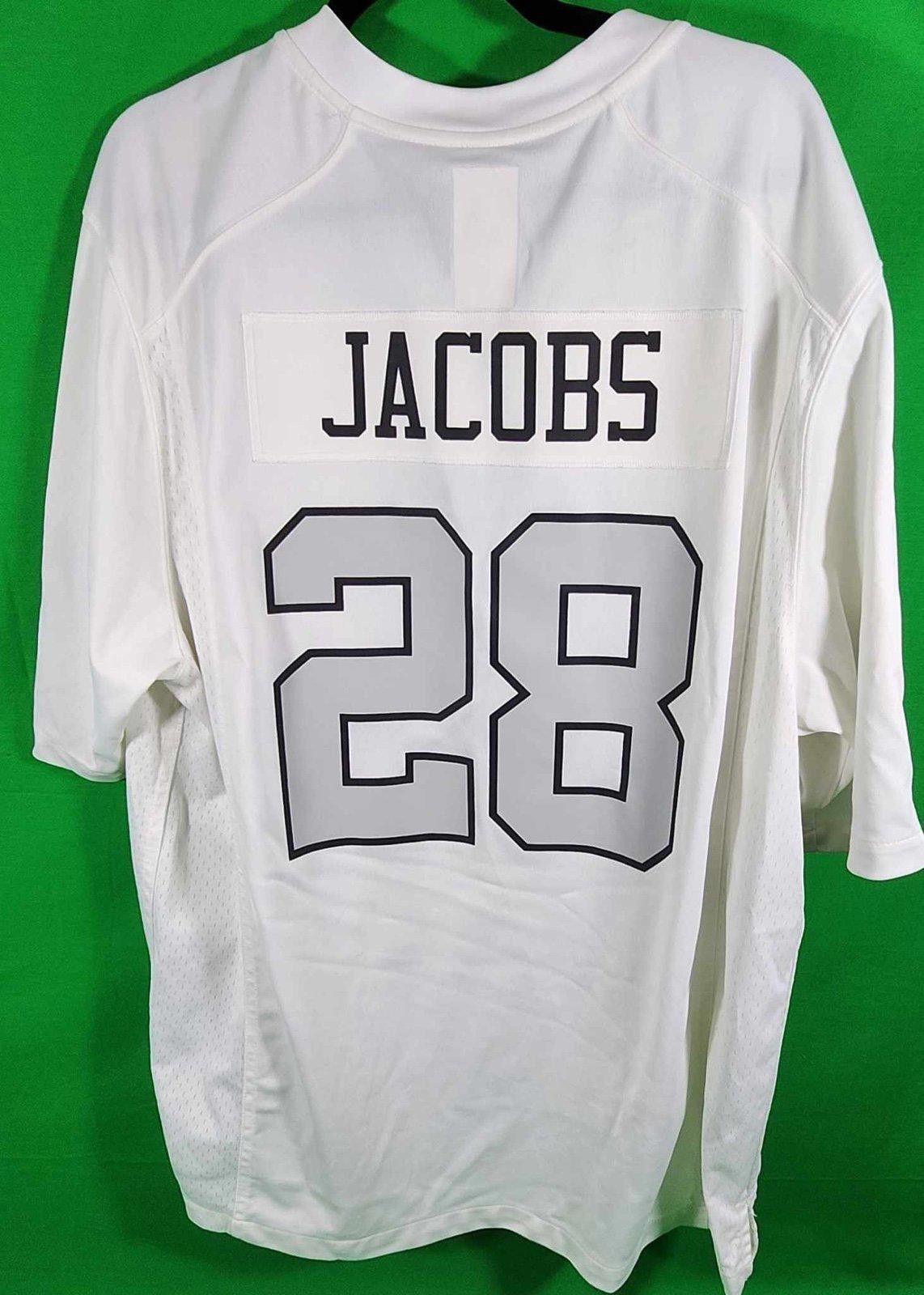 Nike Nike NFL Las Vegas Raiders Josh Jacobs #28 Jersey - Size XL Size US XL / EU 56 / 4 - 1 Thumbnail
