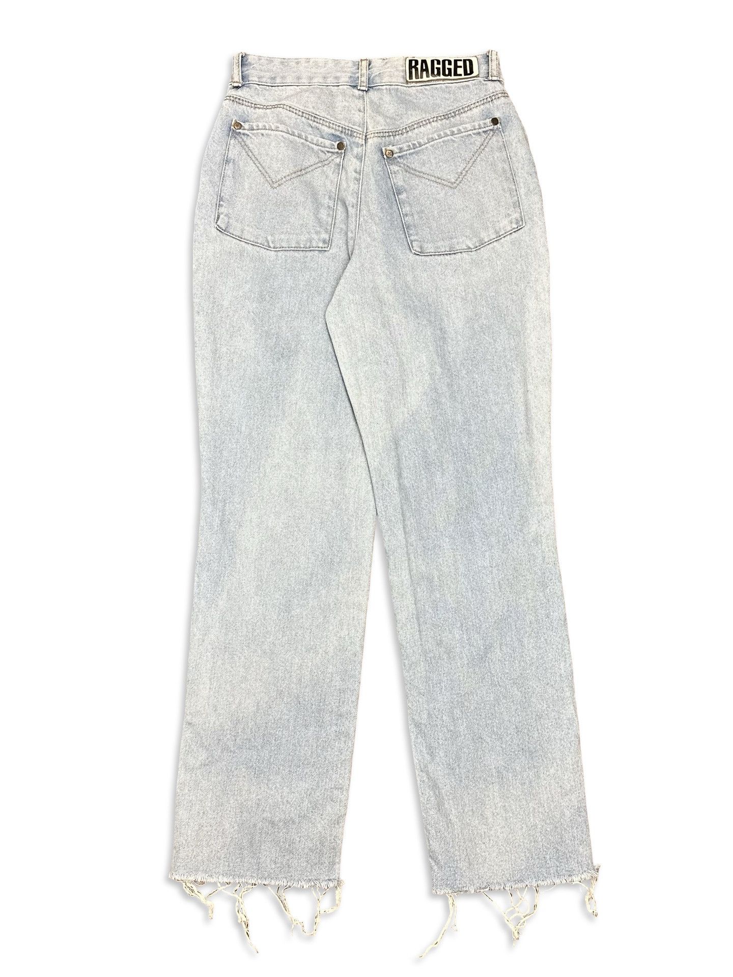 The Ragged Priest Fire Printed Distressed streetwear vintage jeans Size 28" / US 6 / IT 42 - 2 Thumbnail