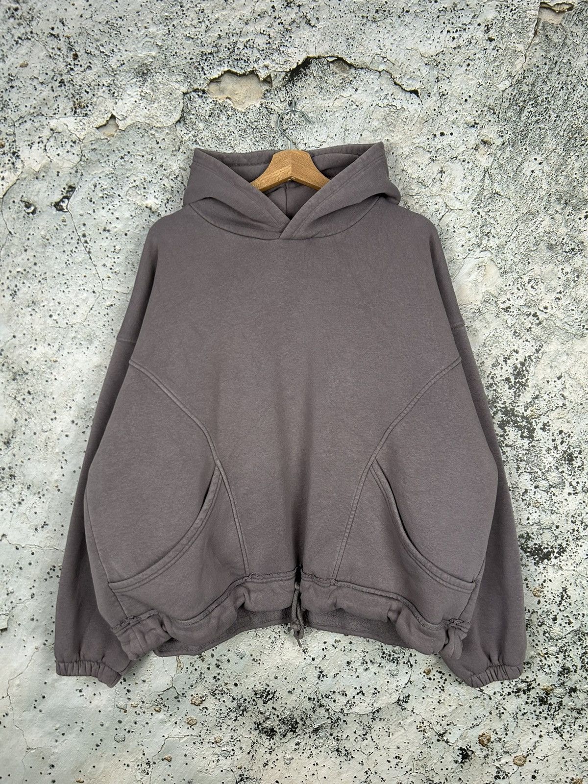 Vintage Baggy Boxy Hoodie Skateboarding Rock Avant Garde