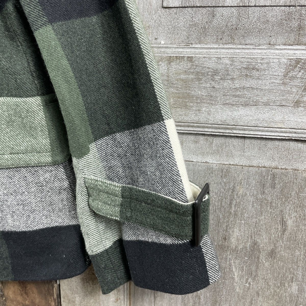 Flannel × Japanese Brand × Vintage Vintage Rea's Croped Flannel Wool Jackets Size M / US 6-8 / IT 42-44 - 5 Thumbnail