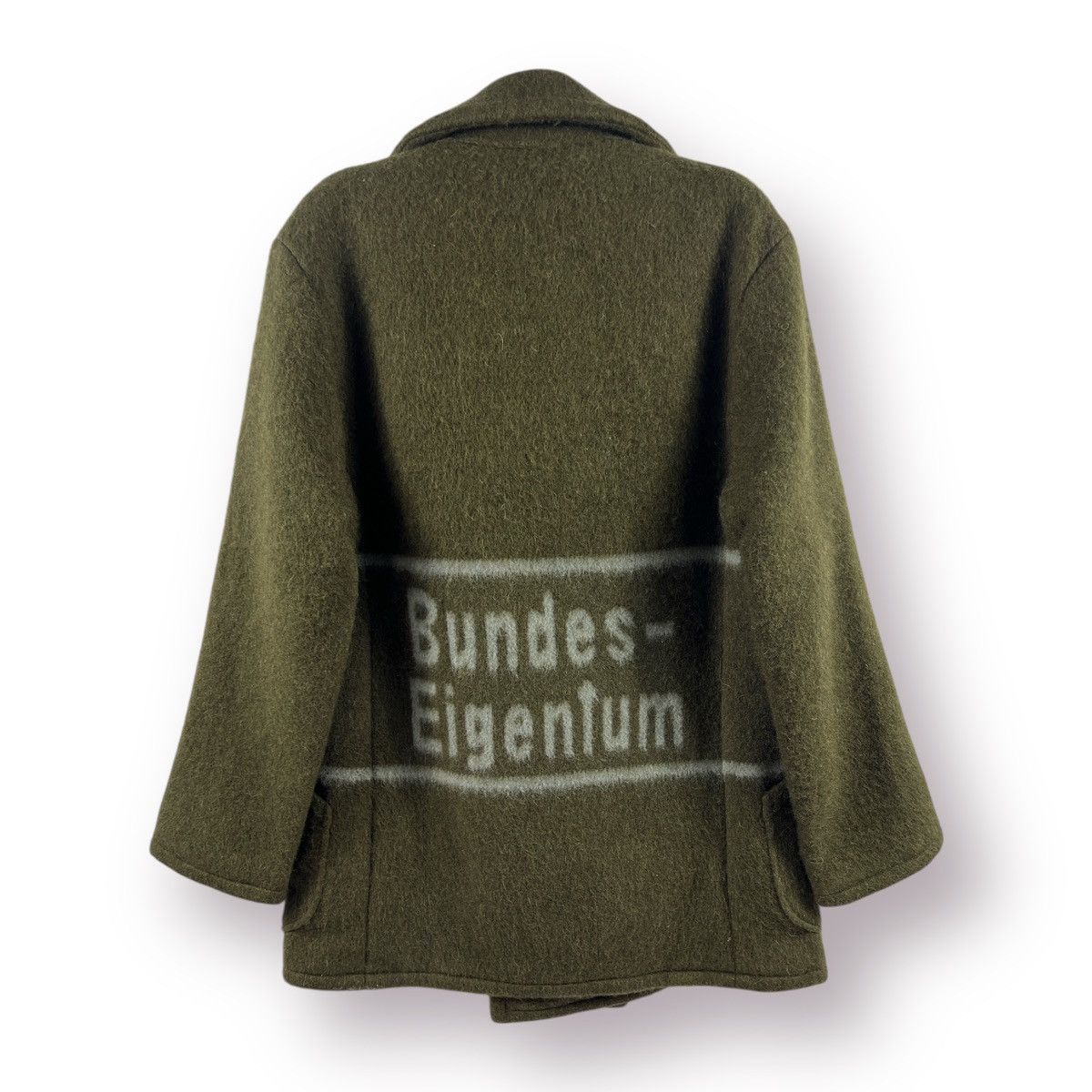 Japanese Brand 🔥 JAPANESE Khaki Dessin Travaux Bundes-Eigentum wool mohair Size US S / EU 44-46 / 1 - 10 Thumbnail
