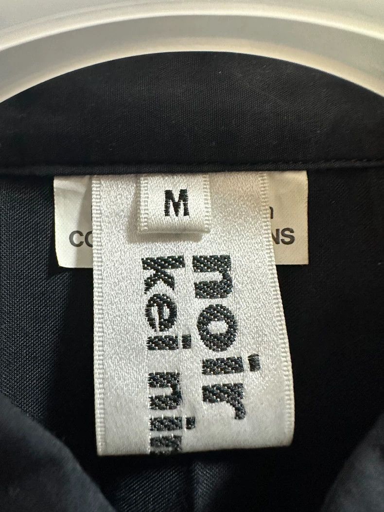 Comme des Garcons Comme des Garcons Black pleated shirt Size M / US 6-8 / IT 42-44 - 6 Thumbnail