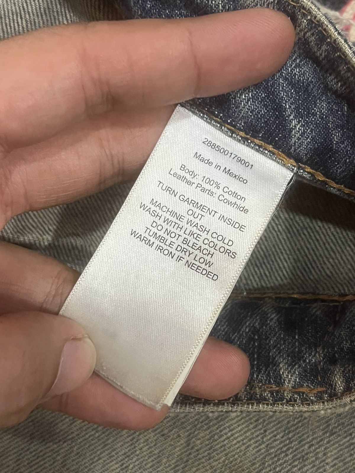 RRL Ralph Lauren Vintage Ralph Lauren Denim Destroyed Skinny Boyfriend Jeans Size 27" / US 4 / IT 40 - 17 Thumbnail