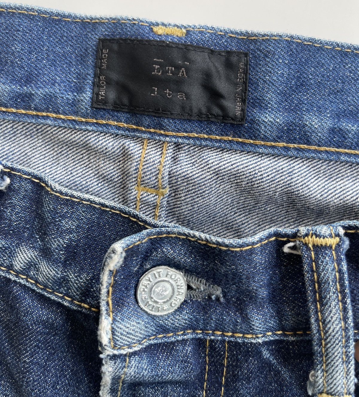 TaylorMade L.T.A Distressed Denim Taylor Made Japan Size US 32 / EU 48 - 8 Thumbnail