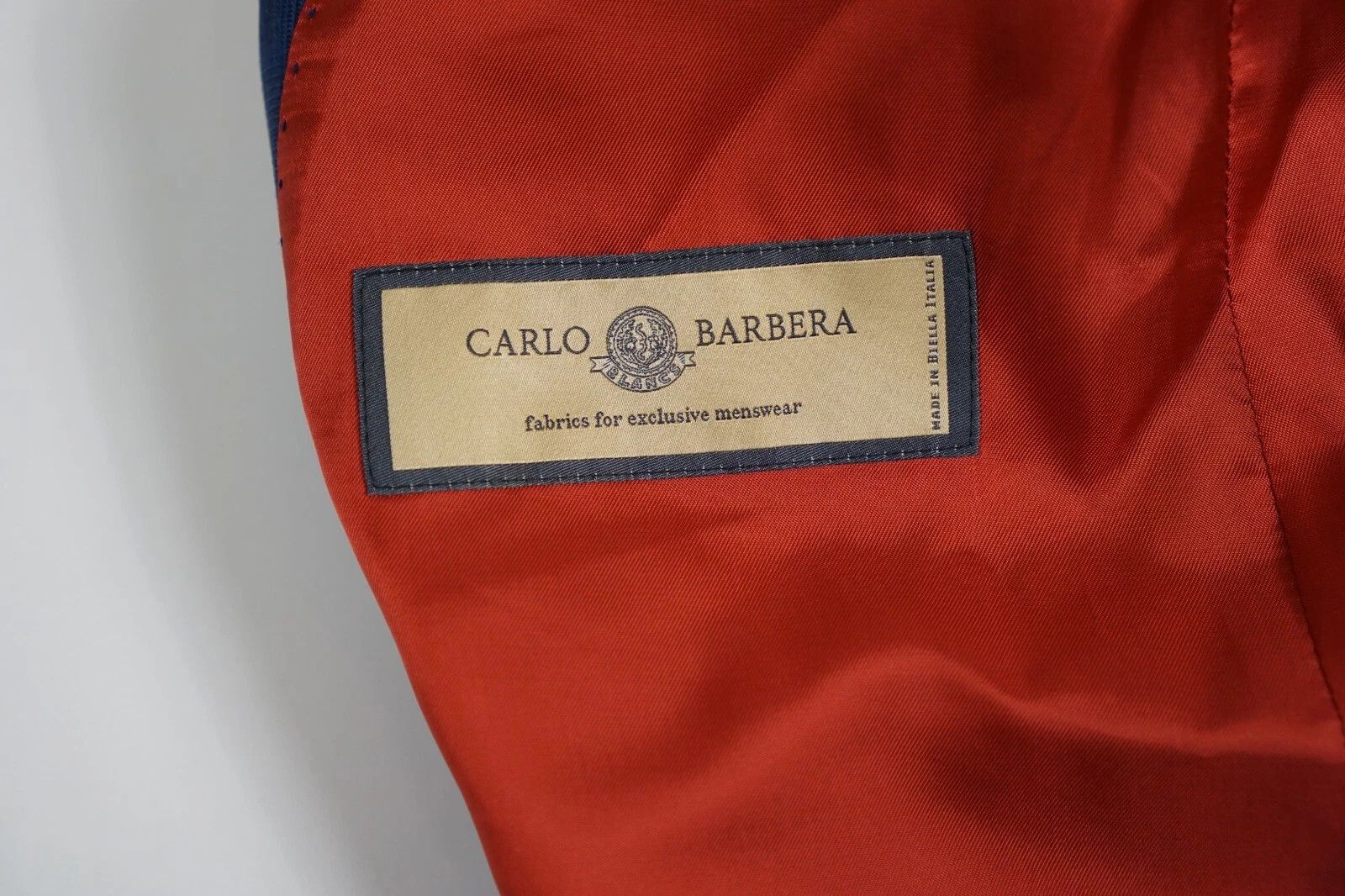 Suitsupply Men Suitsupply Blazer Sienna Carlo Barbera Wool S130 UK/US34 Size 34R - 6 Thumbnail