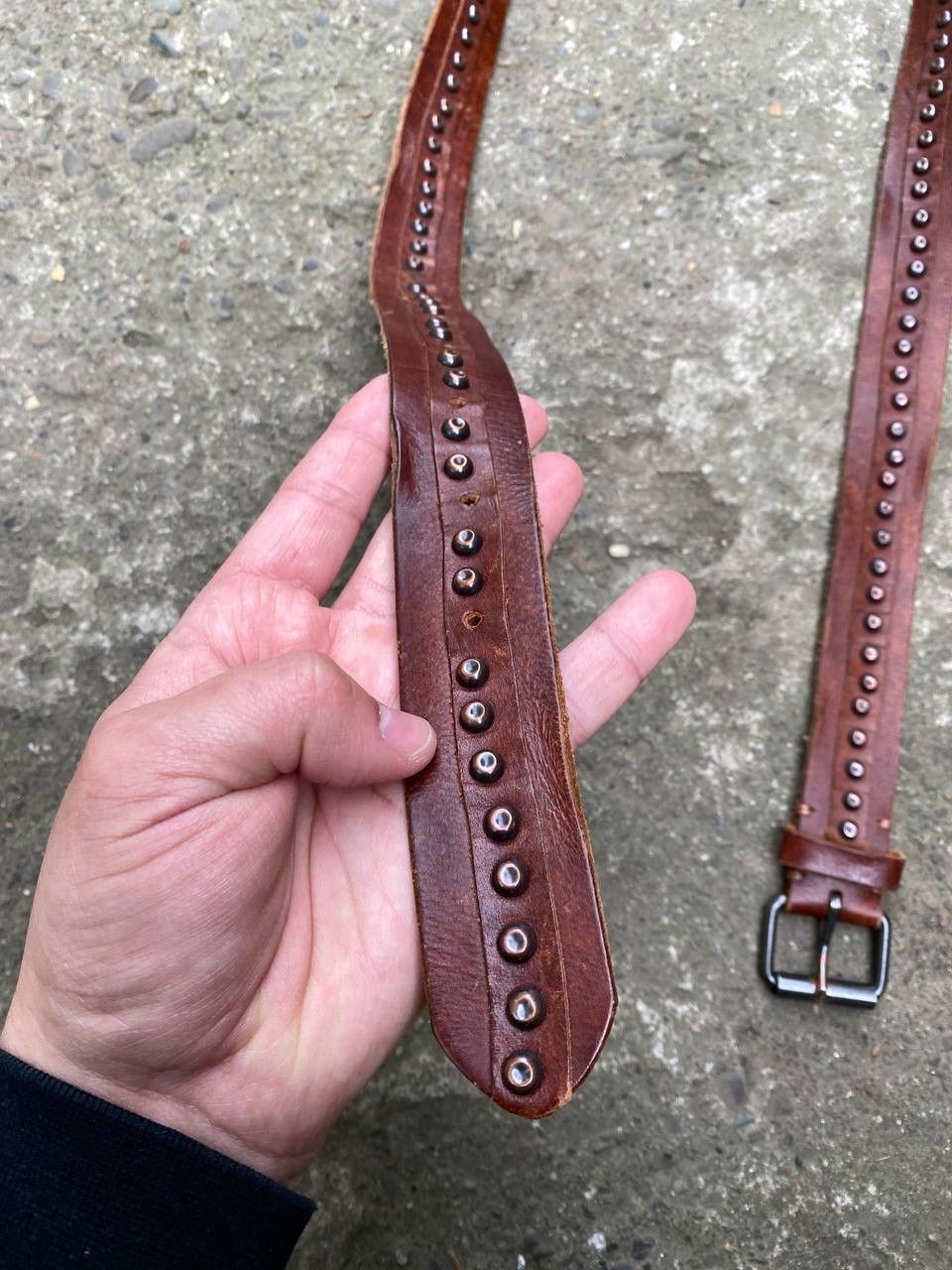 Japanese Brand Faded Rhinestones vintage distressed y2k belt Size ONE SIZE - 4 Thumbnail