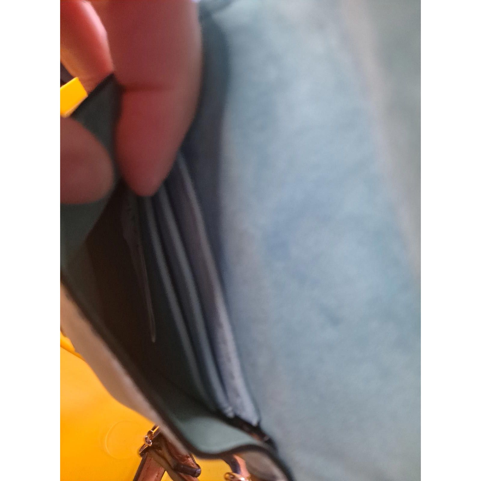 Other Simply Noelle Light Blue Cell Phone Credit Card Micro Purse Size ONE SIZE - 5 Thumbnail