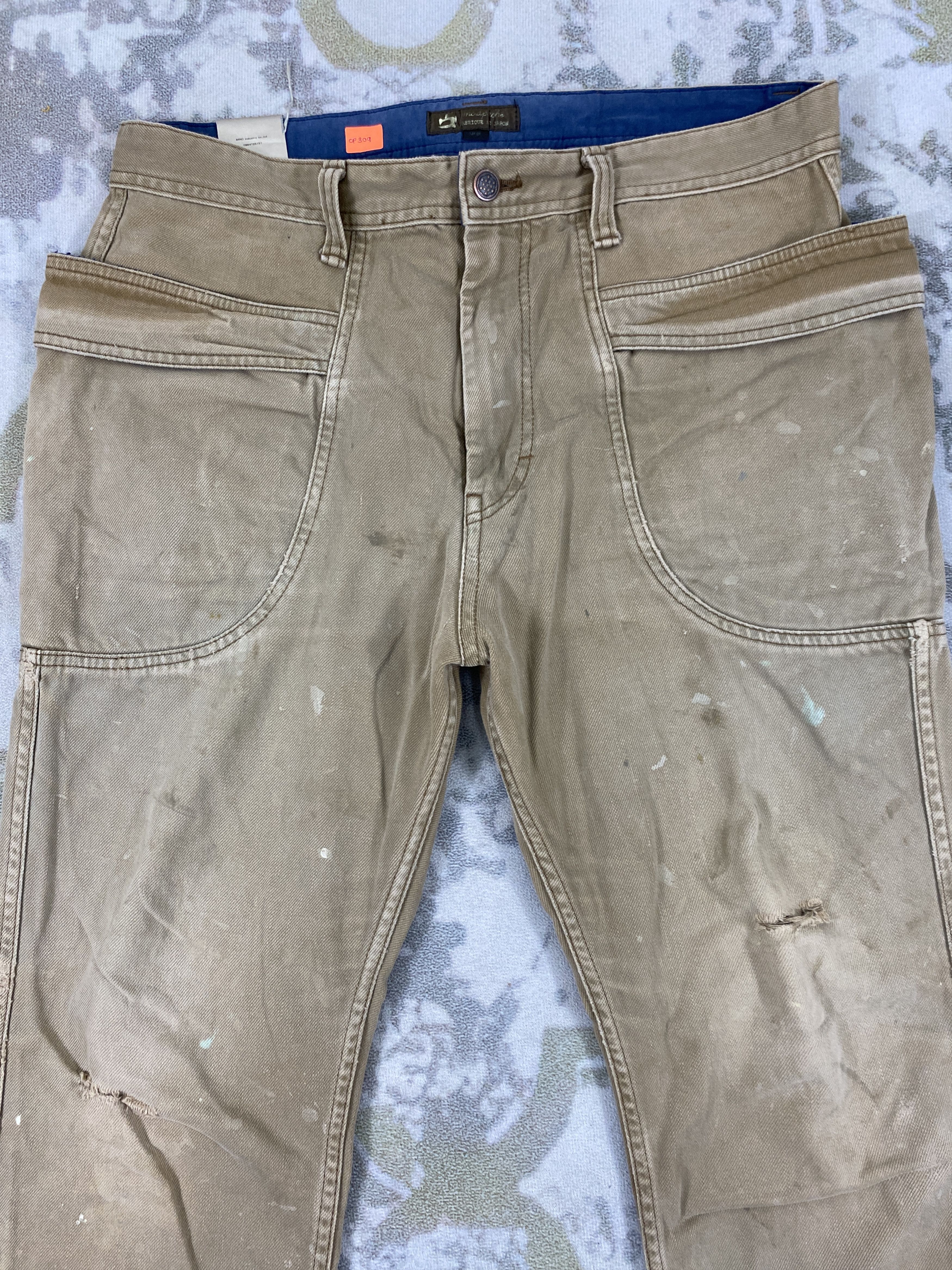 Japanese Brand Japanese Brand Sun Faded Cargo Pants -CP309 Size US 33 - 3 Thumbnail