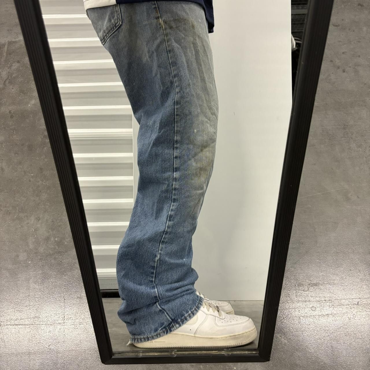 Old Navy Crazy Vintage Y2K/2000s Baggy Old Navy Skater Streetwear Medium Wash Denim Jeans! Size US 34 / EU 50 - 2 Thumbnail