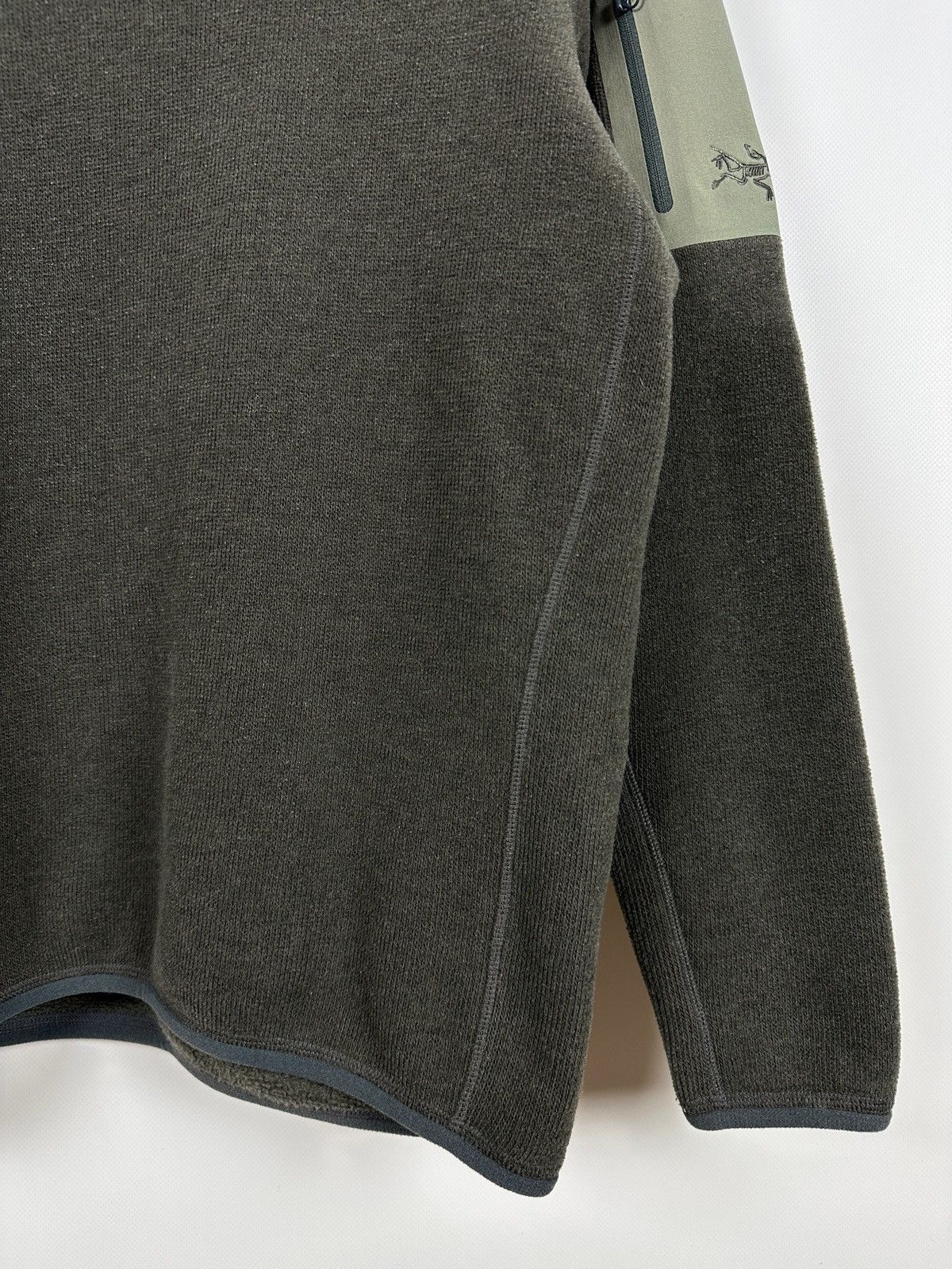 Arc'teryx Vintage Arcteryx Khaki Polartec Fleece Jacket Size US M / EU 48-50 / 2 - 9 Thumbnail