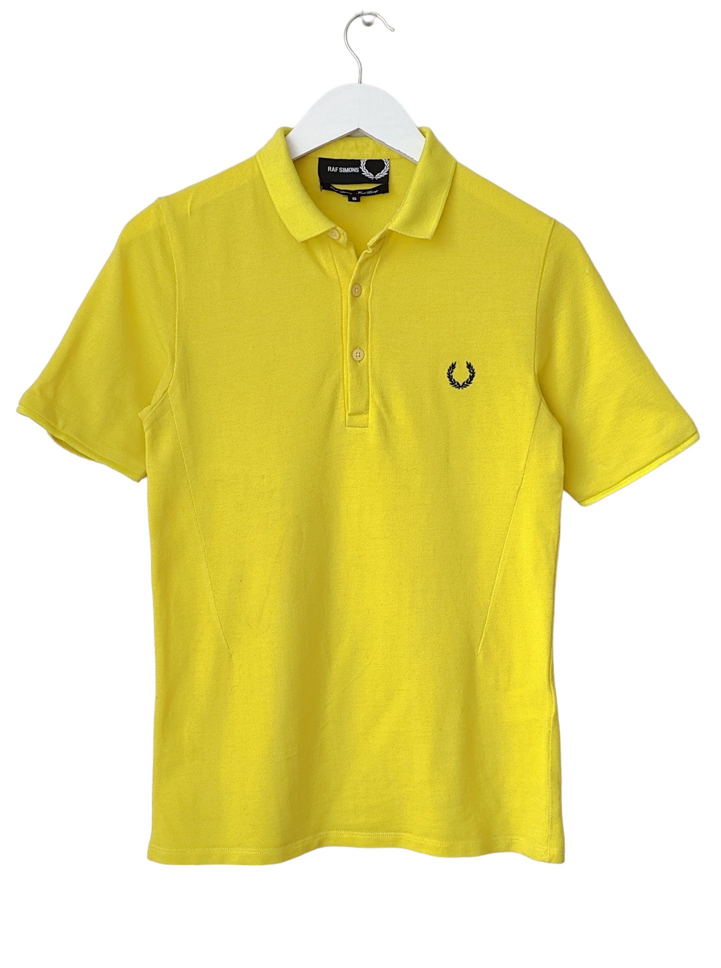 Fred Perry × Raf Simons Raf Simons x Fred Perry Yellow Polo Size US S / EU 44-46 / 1 - 1 Thumbnail